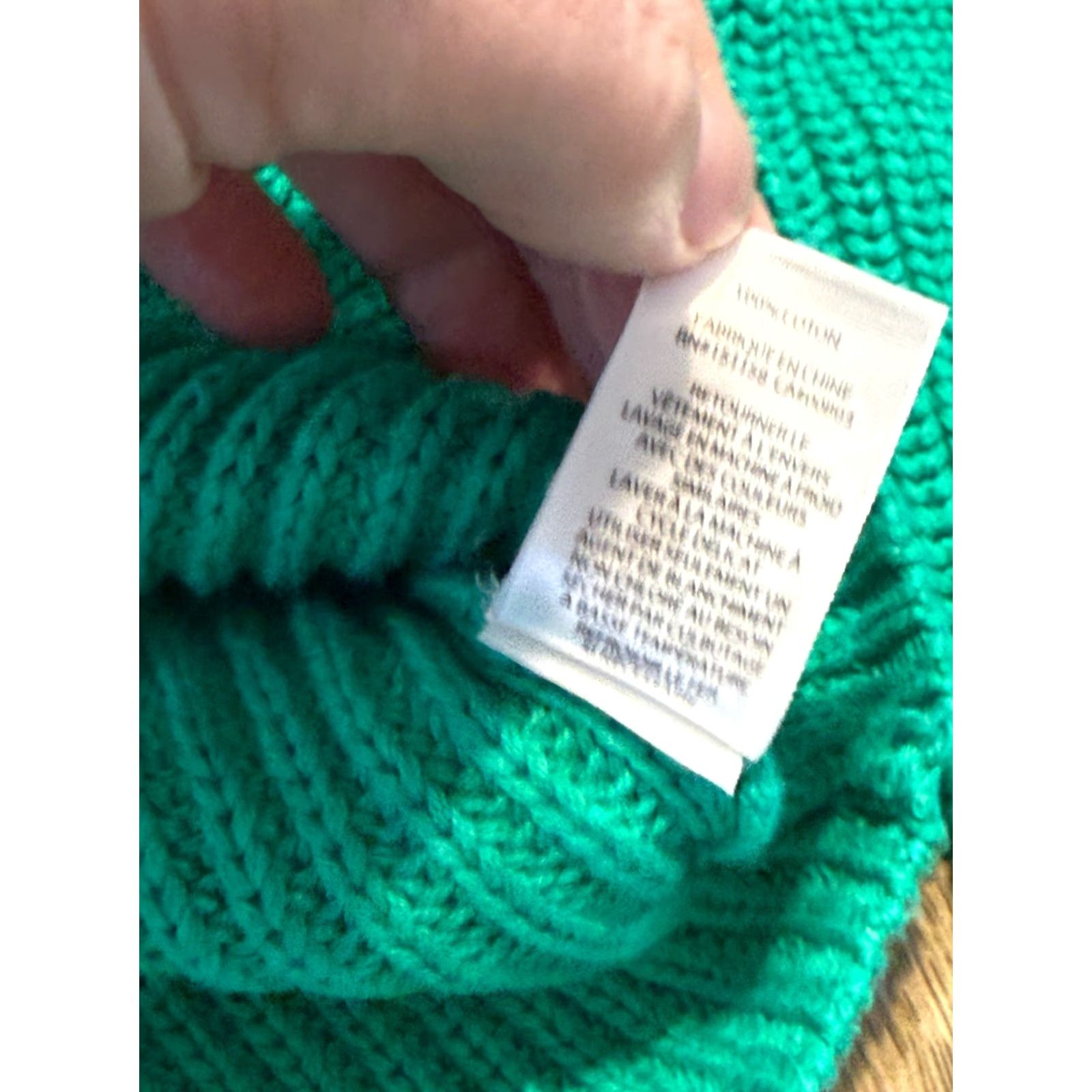 Vintage 525 Sweater Women's XS Green Pullover Crewneck Knit Shirt? Size XS / US 0-2 / IT 36-38 - 7 Thumbnail