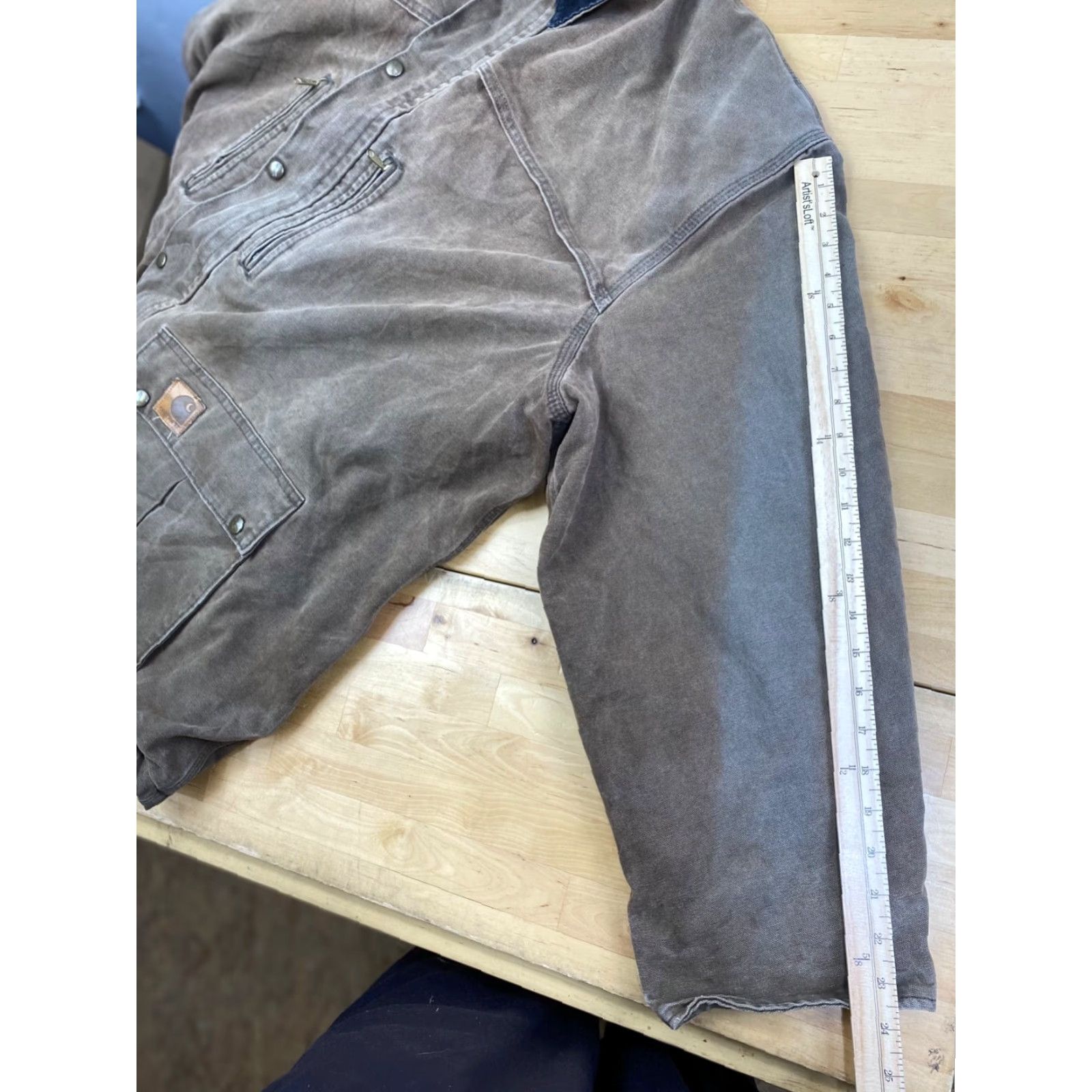 Carhartt Carhartt Chore Jacket Mens 3XL Lined Duck Canvas Work Barn Brown Heavy Pockets 10801 Size US XXL / EU 58 / 5 - 7 Thumbnail