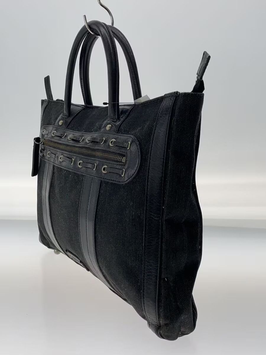 Jean Paul Gaultier Leather Canvas Lace Bag Size ONE SIZE - 2 Thumbnail