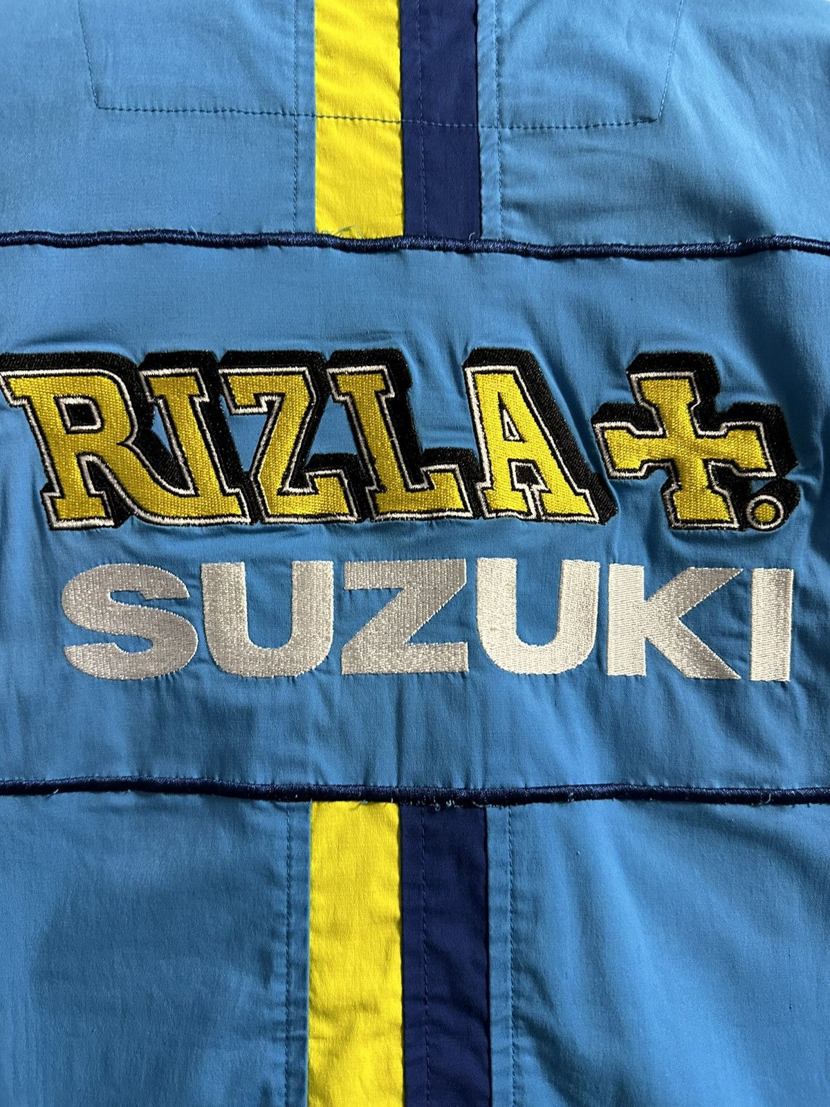 Japanese Brand Rare Vintage Racing Shirt Suzuki Rizla Motorsport Size US S / EU 44-46 / 1 - 8 Thumbnail