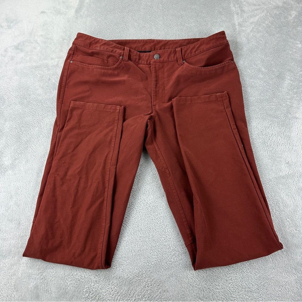 Lululemon Lululemon ABC Skinny-Fat Pant 34" Utilitech Date Brown M5AD Size US 36 / EU 52 - 8 Thumbnail