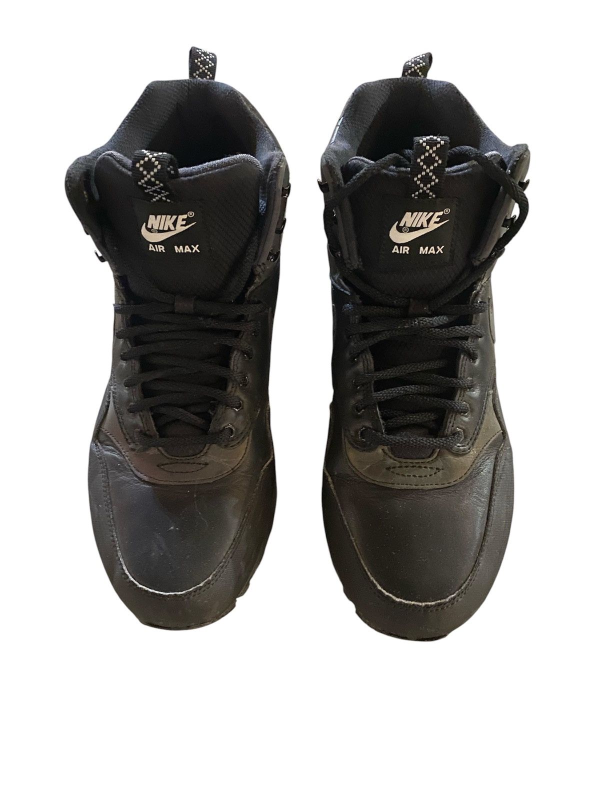 Nike 2015 Nike Air Max 1 Mid Black Menta Sneakerboot UK9 Size US 11.5 / EU 44-45 - 3 Thumbnail