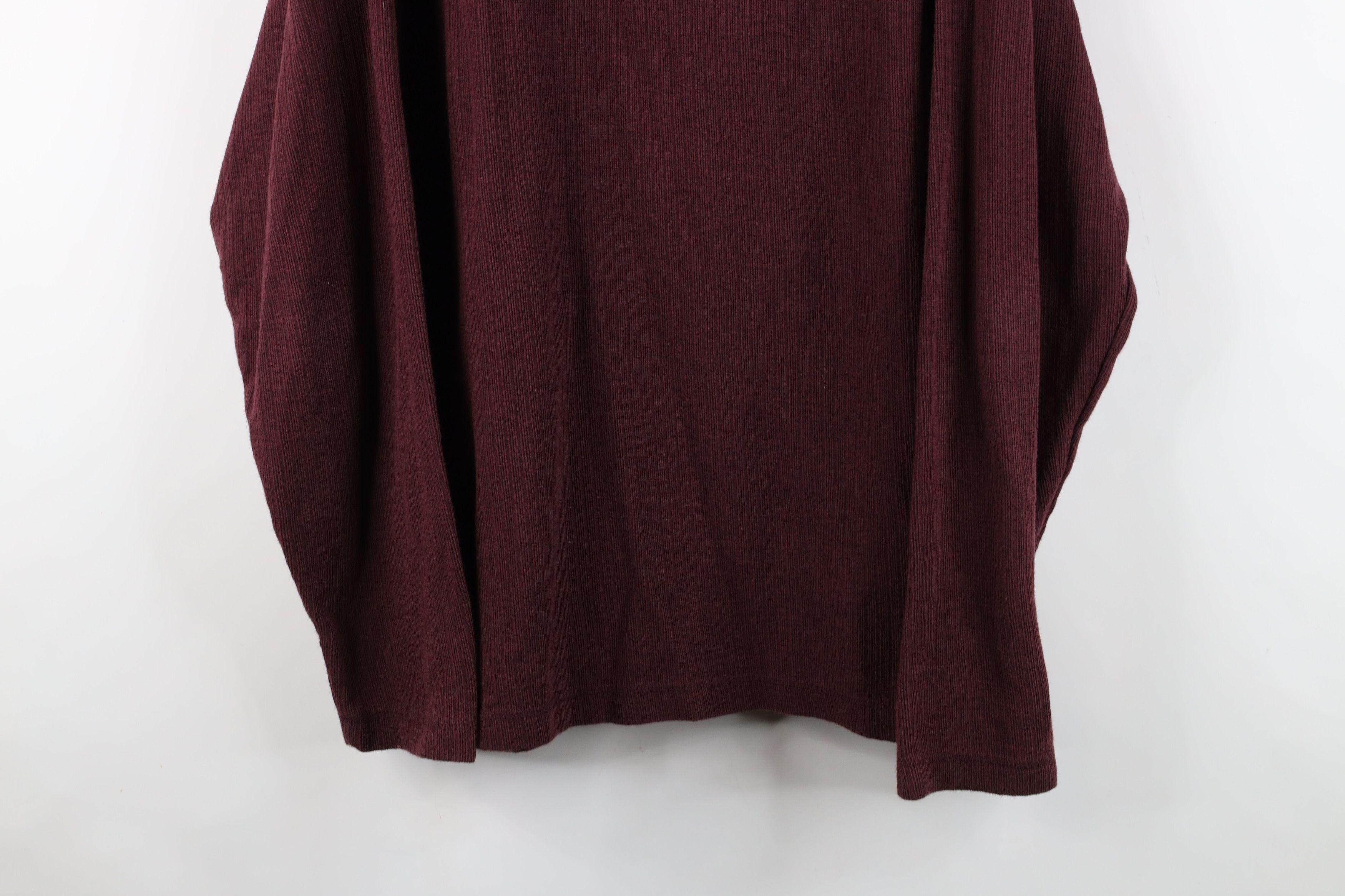 Vintage Vintage 90s Streetwear Ribbed Long Sleeve Henley T-Shirt Size US L / EU 52-54 / 3 - 3 Thumbnail