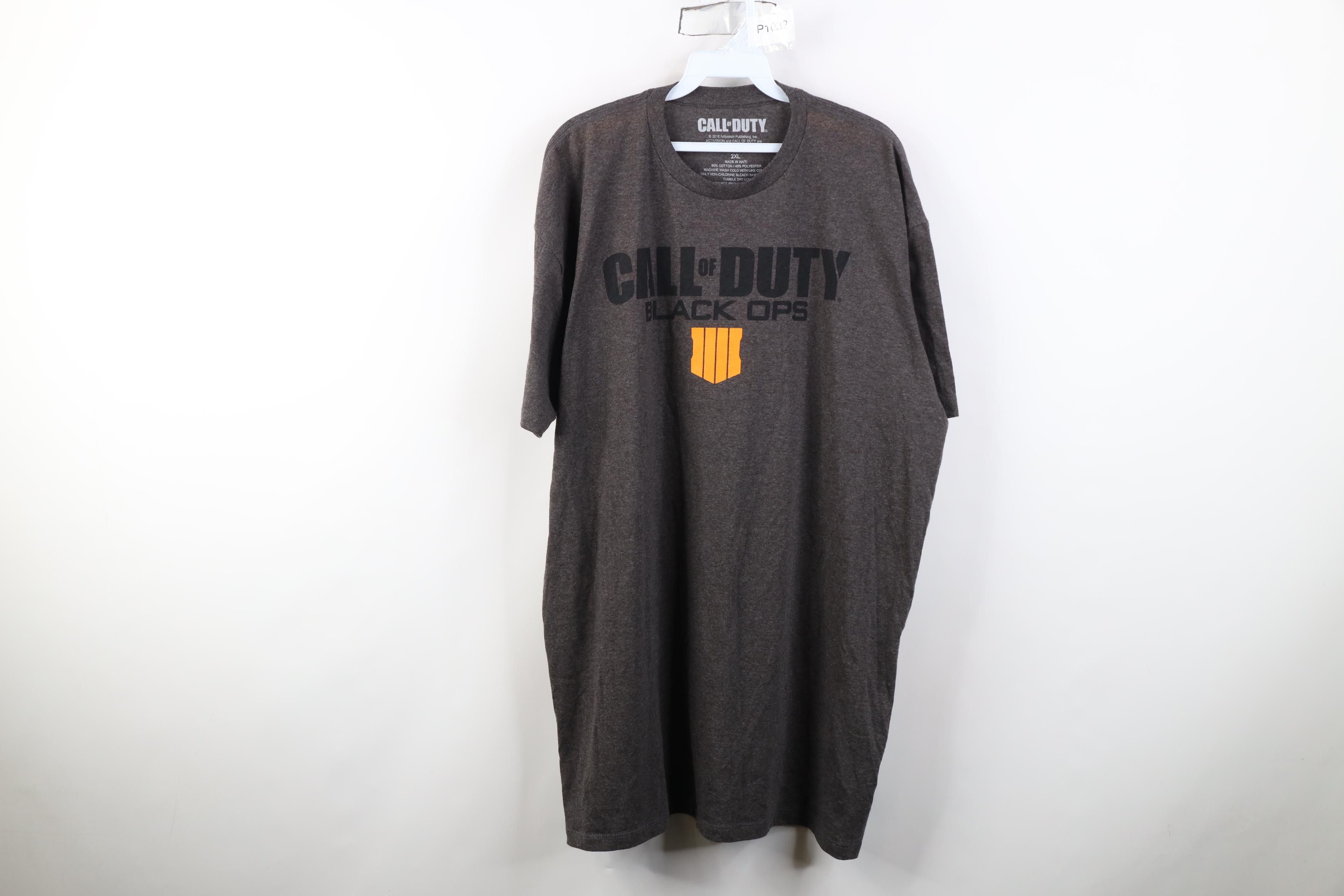 Vintage Vintage Y2K Call of Duty Black Ops Video Game Gamer T-Shirt Size US XL / EU 56 / 4 - 1 Thumbnail