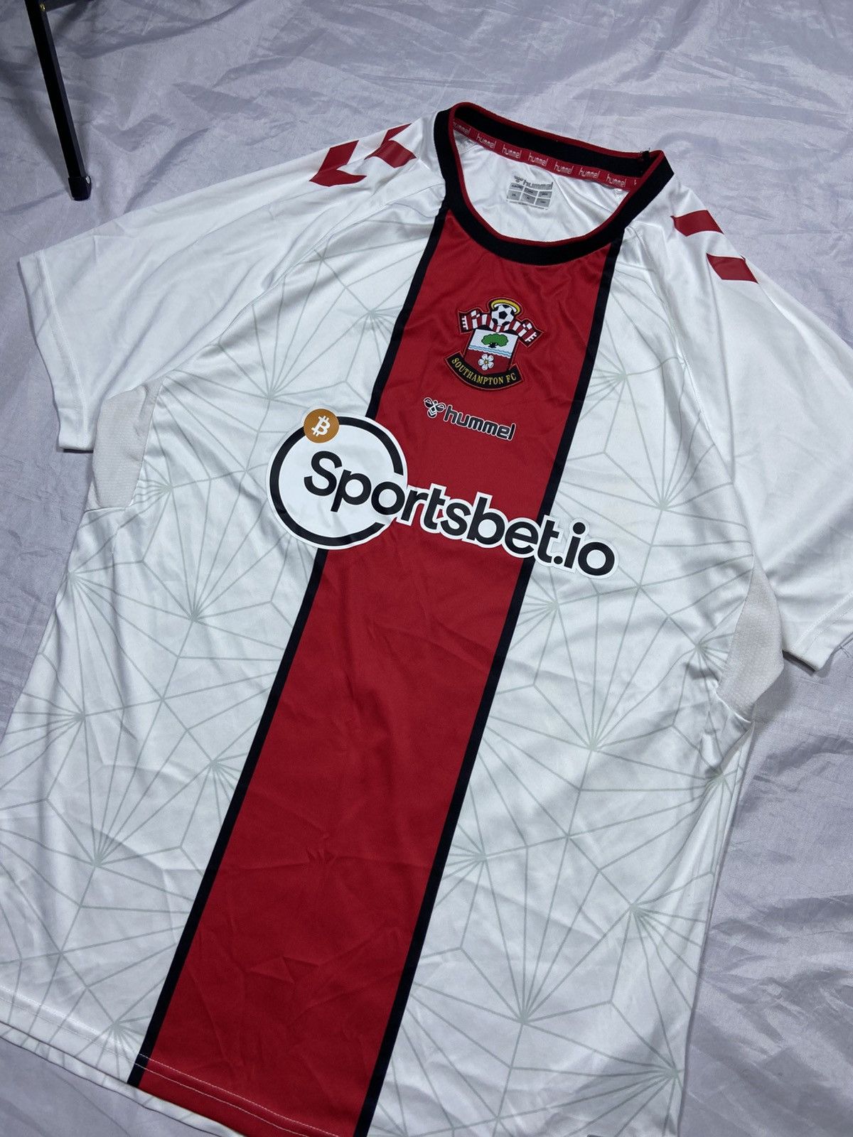 Hummel Southampton FC Football Jersey Hummel Home 2021/2022 Size US XXL / EU 58 / 5 - 2 Thumbnail