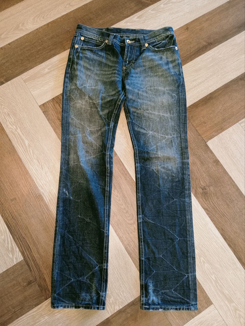 semanticdesign SEMANTIC DESIGN JAPAN DISTRESSED STYLE PANTS Size US 32 / EU 48 - 11 Thumbnail