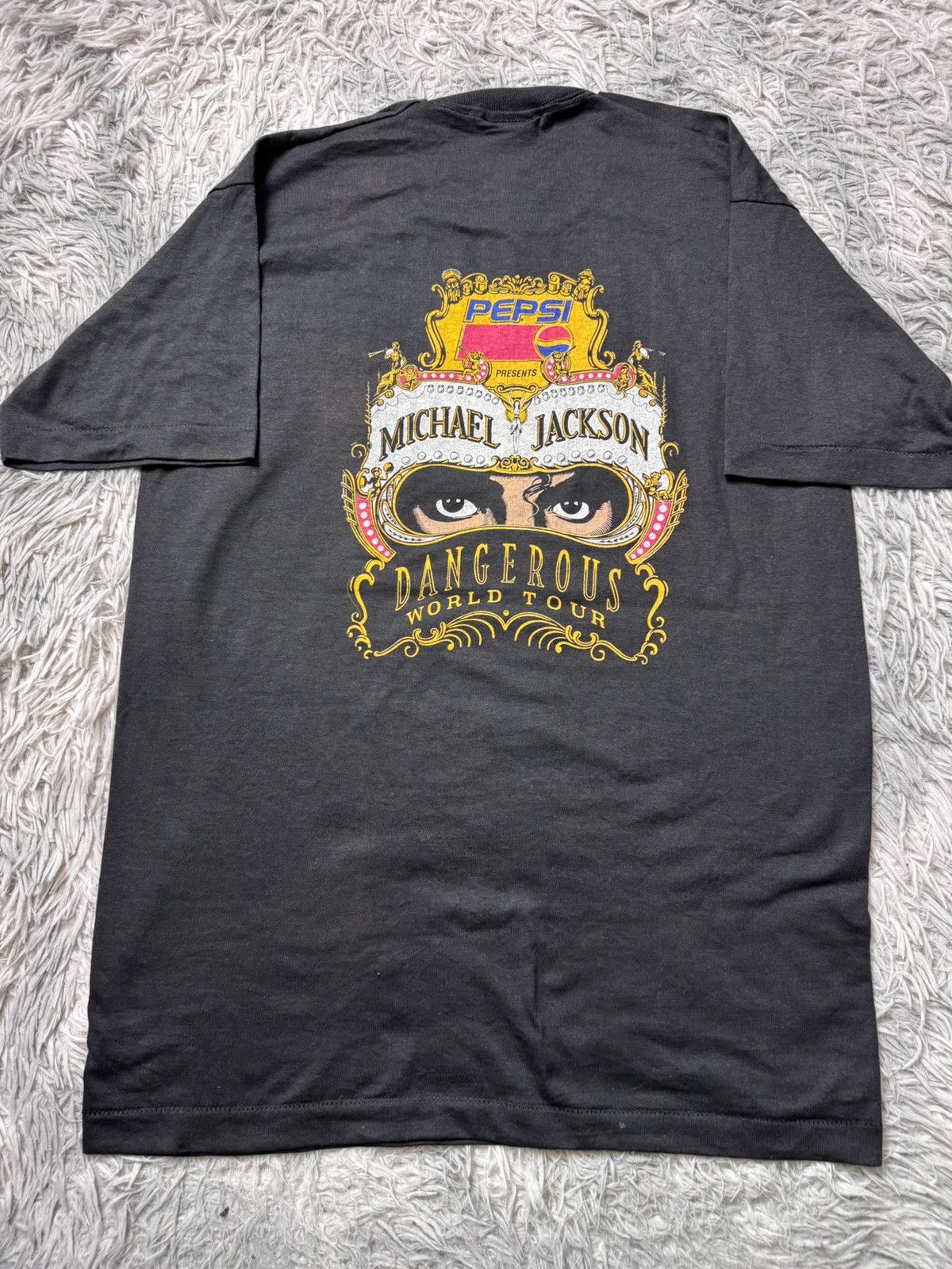 Michael Jackson Vintage Michael Jackson Dangerous World Tour 90’s x Pepsi Size US L / EU 52-54 / 3 - 1 Thumbnail