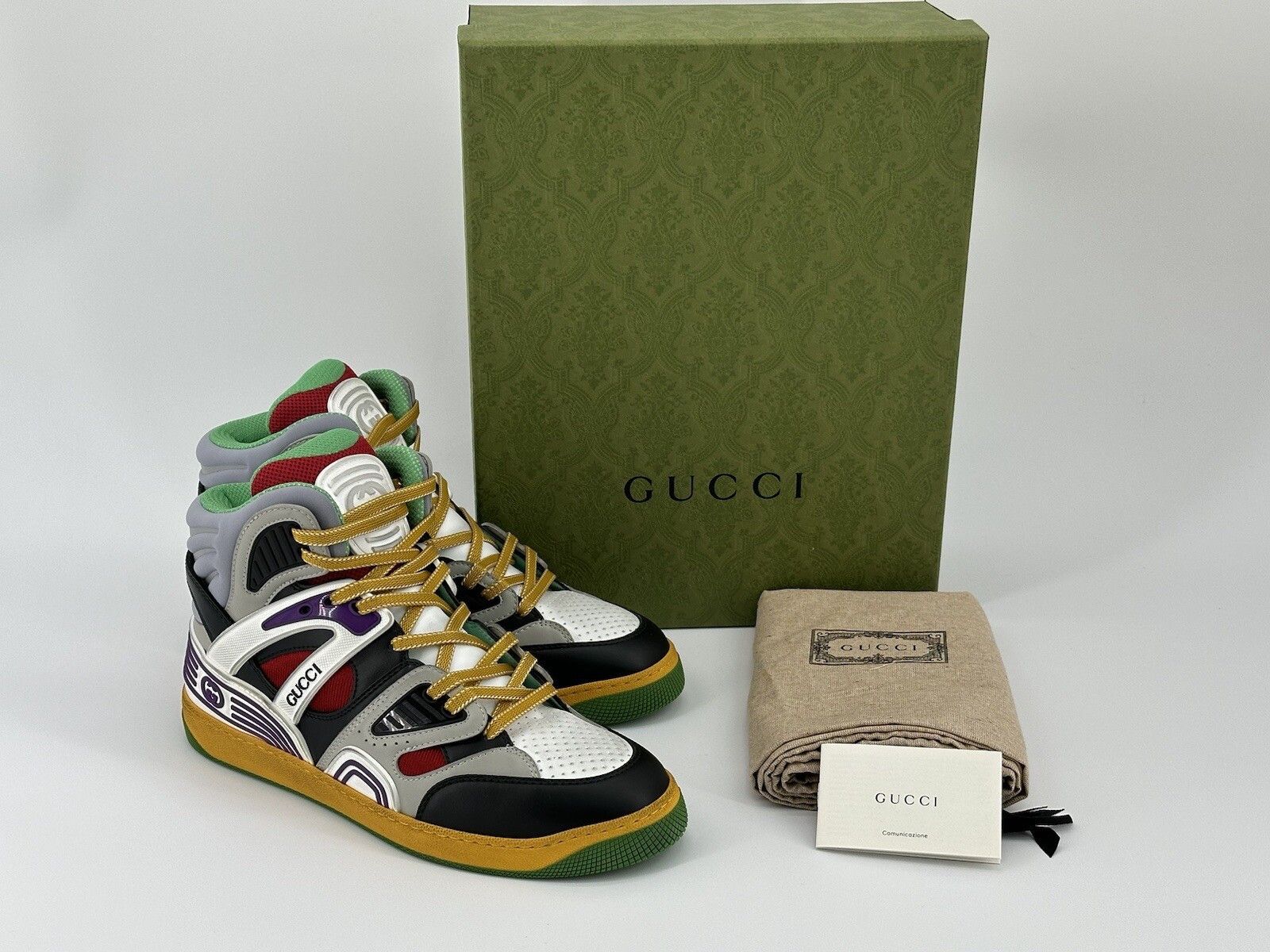Gucci Size-EU-47,5/UK-13,5/US-14,5New Gucci Sneakers Men's Size US 14 / EU 47 - 2 Thumbnail