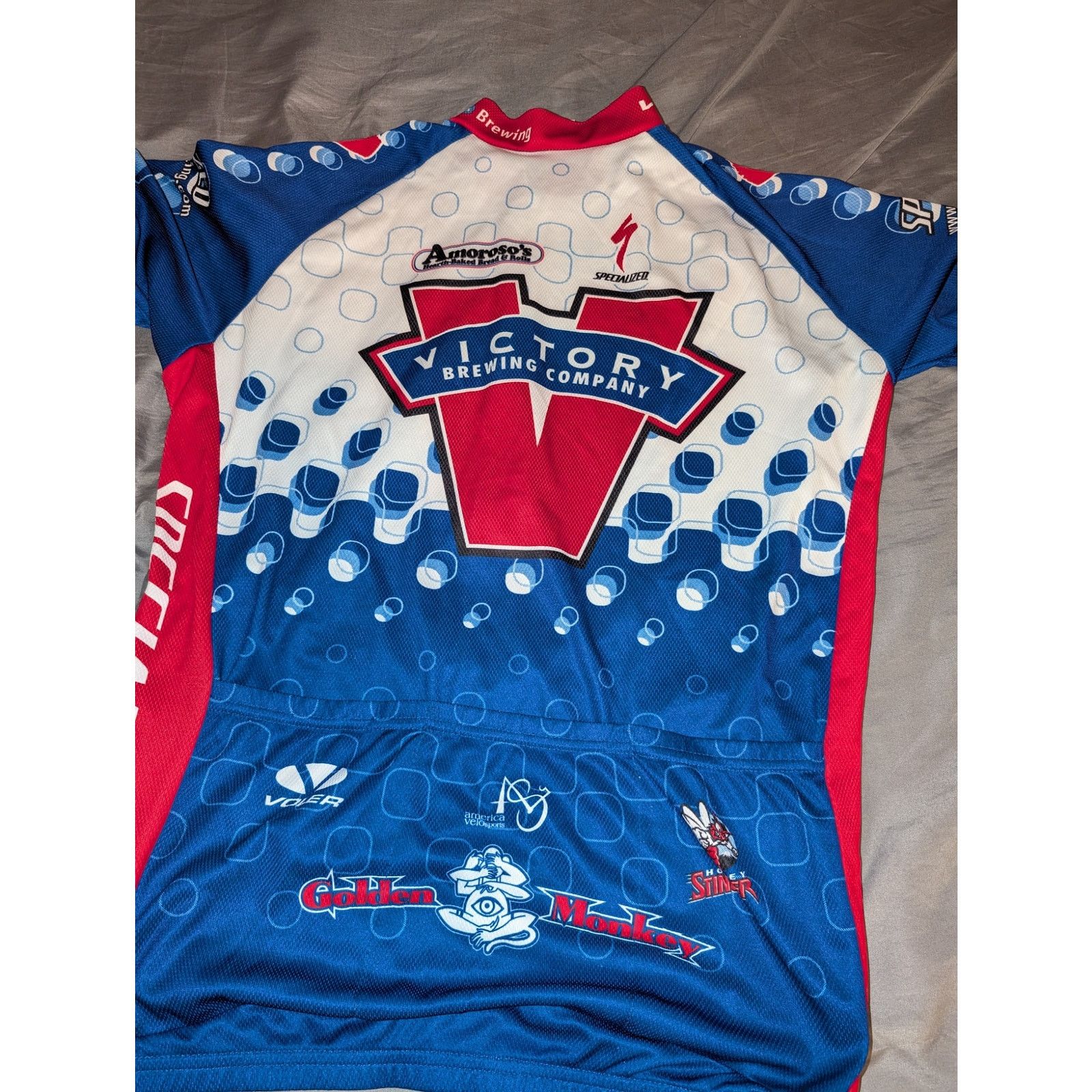 PEARL iZUMi Voler Victory Brewing Co. Bicycle Cycling Jersey Large USA Size US L / EU 52-54 / 3 - 2 Thumbnail