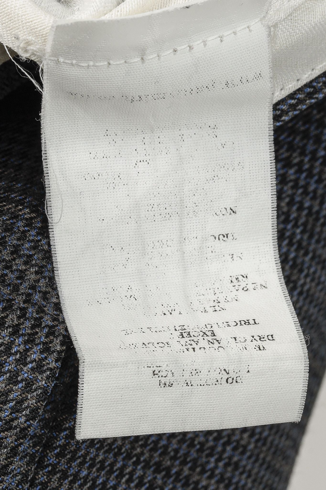 Paul Smith PS Paul Smith Check Wool-Suiting Tapered Trousers Size US 30 / EU 46 - 10 Thumbnail