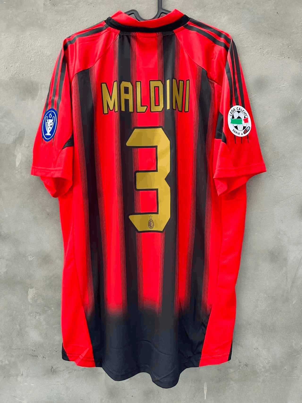 Other 2004 2005 AC Milan #3 Paolo Maldini Jersey Size US L / EU 52-54 / 3 - 1 Thumbnail