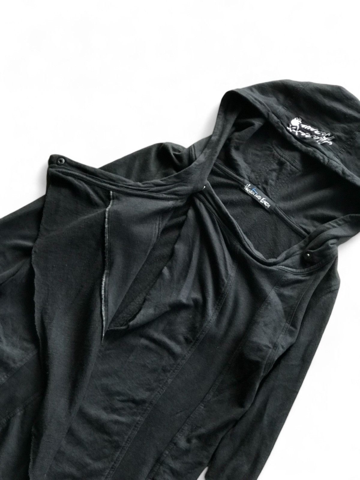 If Six Was Nine × Japanese Brand maruoka shoji heaven and earth asymmetrical hoodie Size US M / EU 48-50 / 2 - 5 Thumbnail