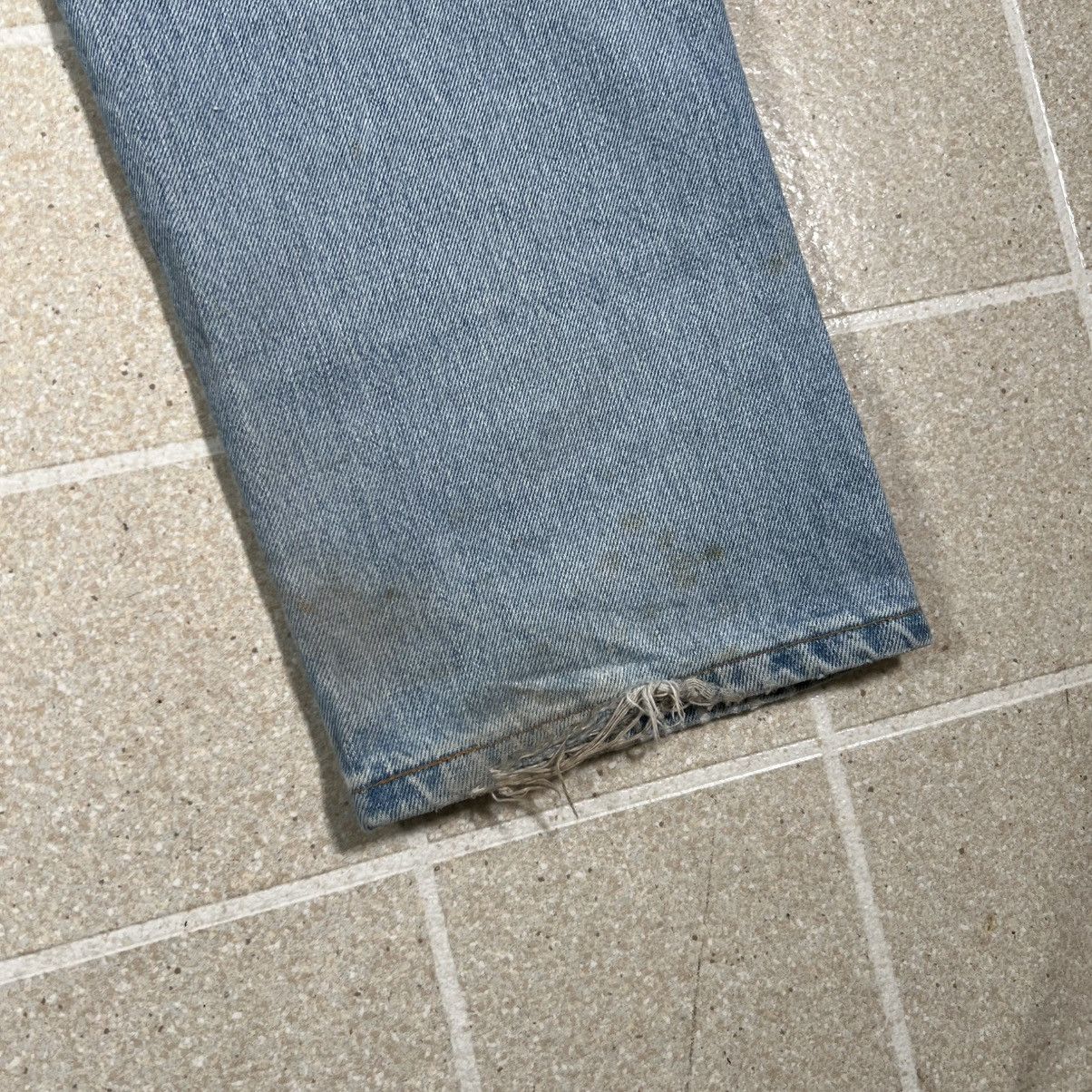 Levi's Vintage Levi's 505 Distressed Straight Jeans Made in Mexico Size US 34 / EU 50 - 4 Thumbnail