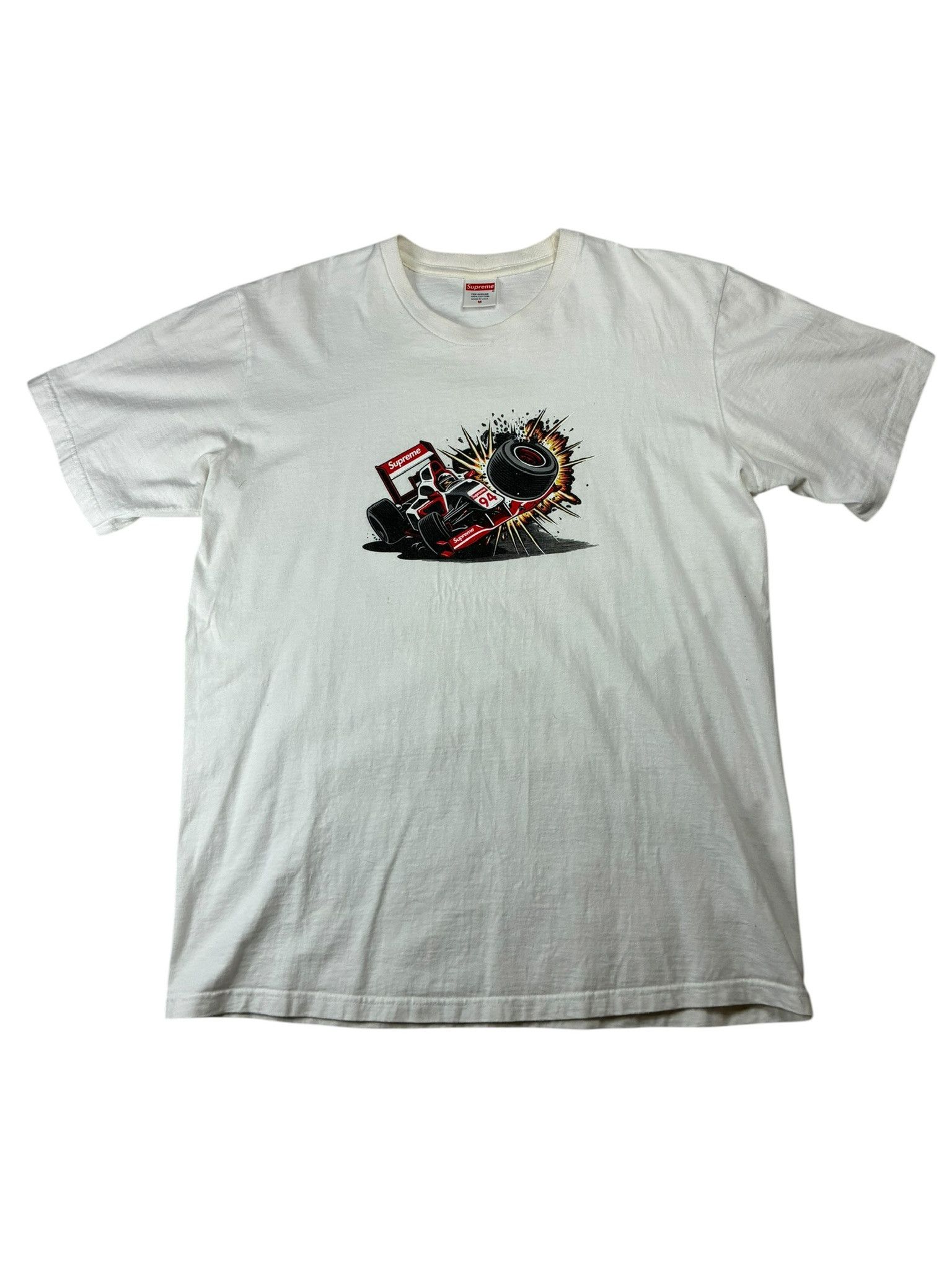Supreme Supreme Crash Tee Size US M / EU 48-50 / 2 - 1 Thumbnail