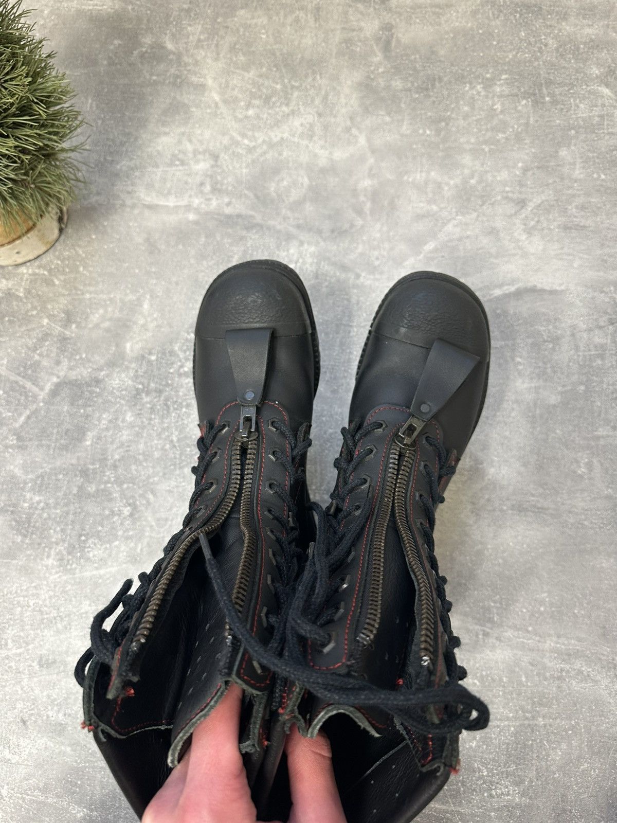 Vintage Vintage high boxer boots moto biker shoes core Size US 9 / IT 39 - 8 Thumbnail