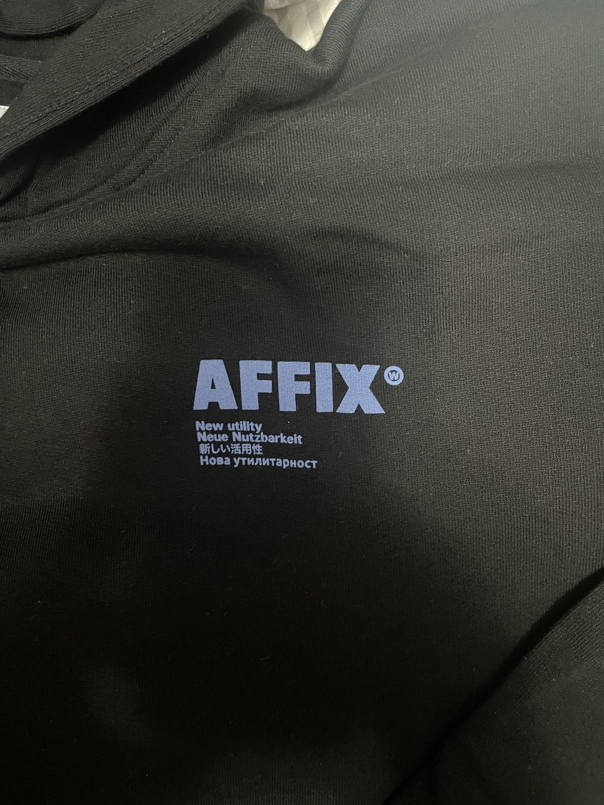 AFFXWRKS Affix New Utility Black Hoodie M Size US M / EU 48-50 / 2 - 2 Thumbnail
