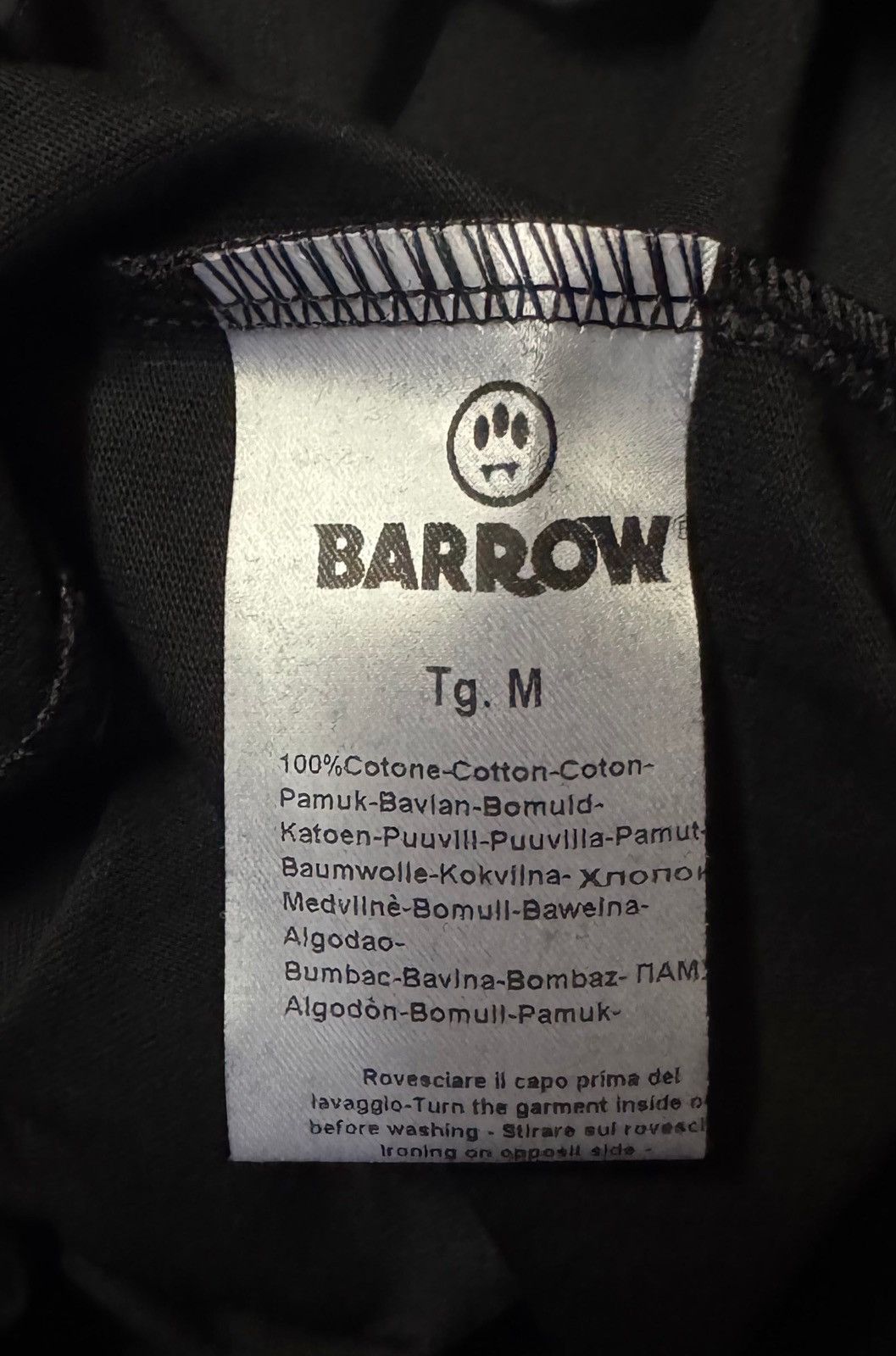 Barrow T-shirt Barrow Black M Size US M / EU 48-50 / 2 - 5 Thumbnail
