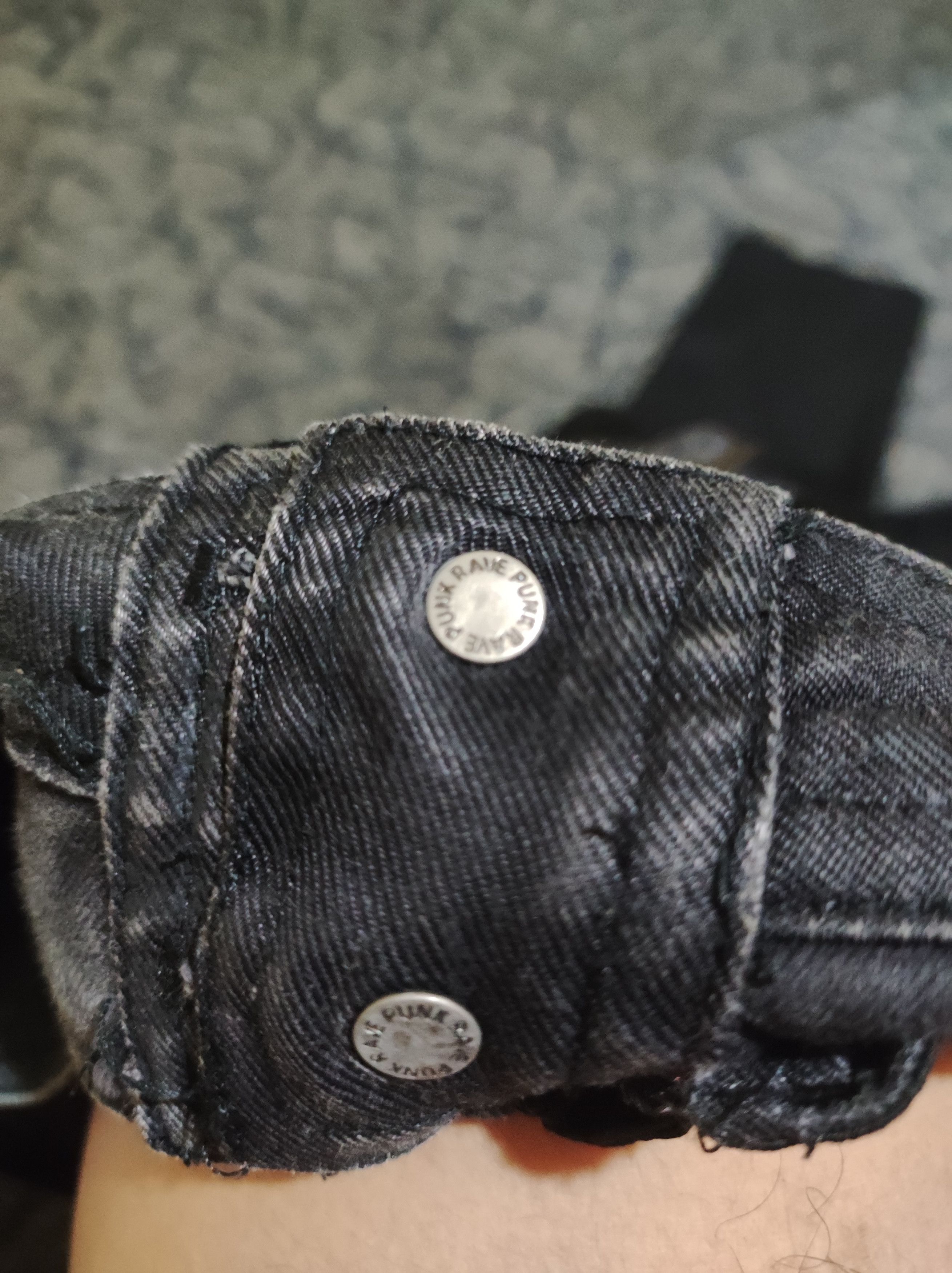 Seditionaries Punk Rave Archive Punk Bondage Strap Pants Cyber Gothic Size US 34 / EU 50 - 4 Thumbnail