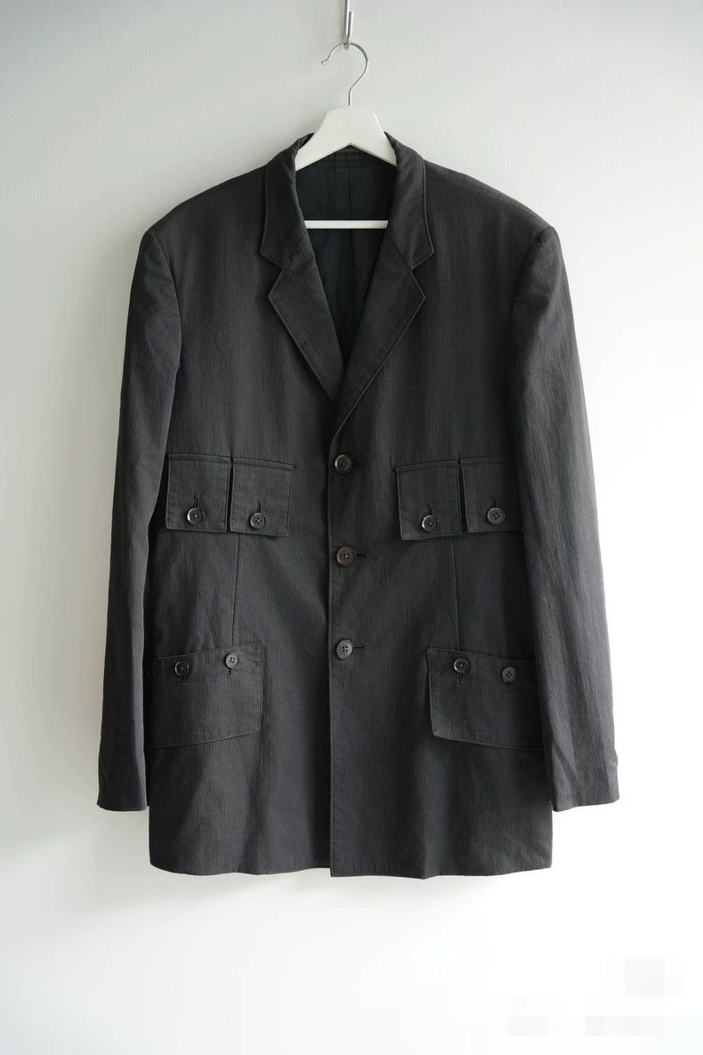 Yohji Yamamoto Yohji Yamamoto size 4 08 Defeated Army Multi-pocket Suit 25 Size 38R - 1 Thumbnail
