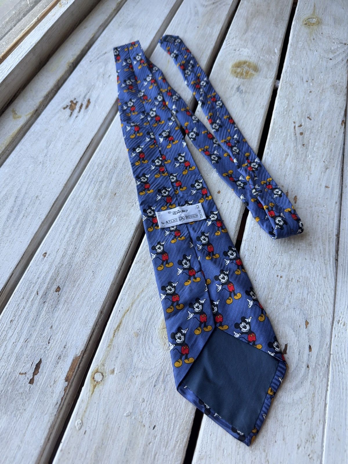 Cartoon Network × Disney × Vintage Vintage Disney Mickey Mouse All-Over Print Tie Made in Italy Size ONE SIZE - 4 Thumbnail