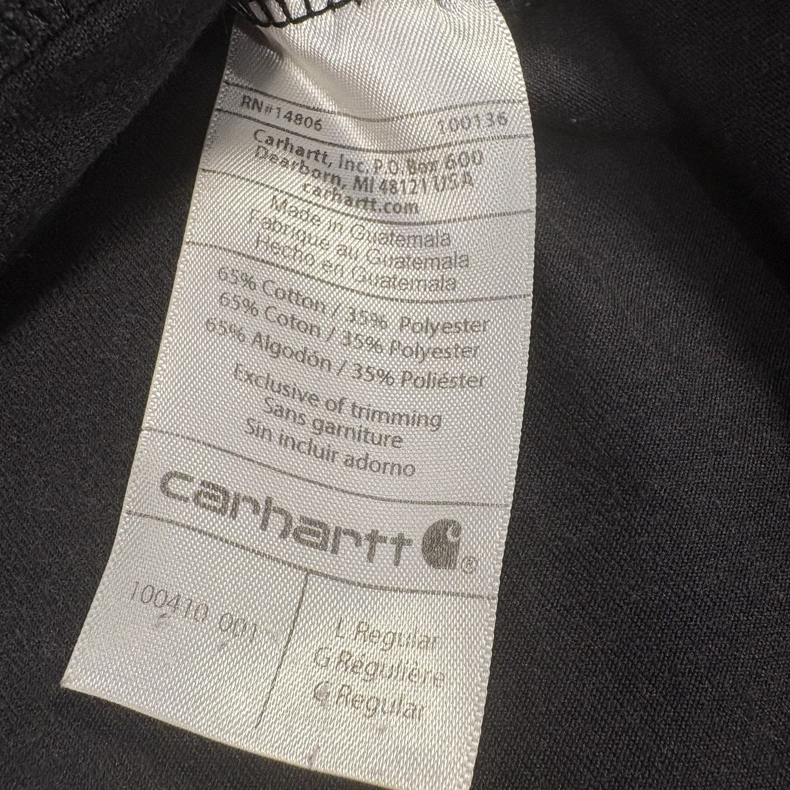 Carhartt Carhartt Men's Relaxed Fit Pocket T-Shirt Grey L Size US L / EU 52-54 / 3 - 5 Thumbnail