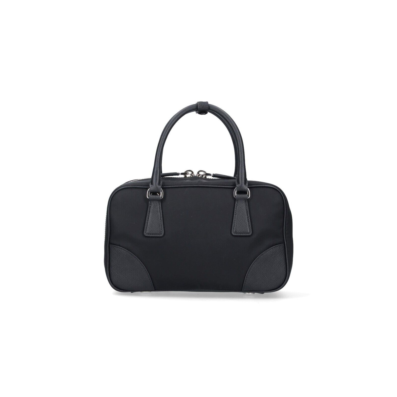 Prada PRADA Re-Edition 1978 Medium Black Re-Nylon Embroidery Handb Size ONE SIZE - 3 Thumbnail