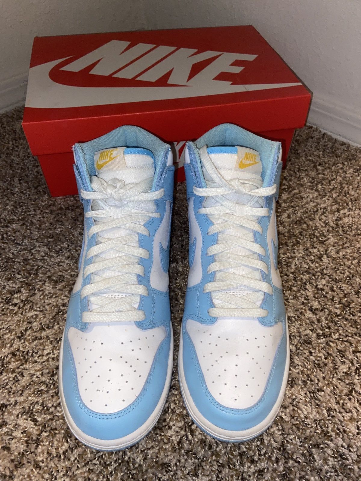 Nike Nike Dunk High Blue Chill Size US 9.5 / EU 42-43 - 4 Thumbnail