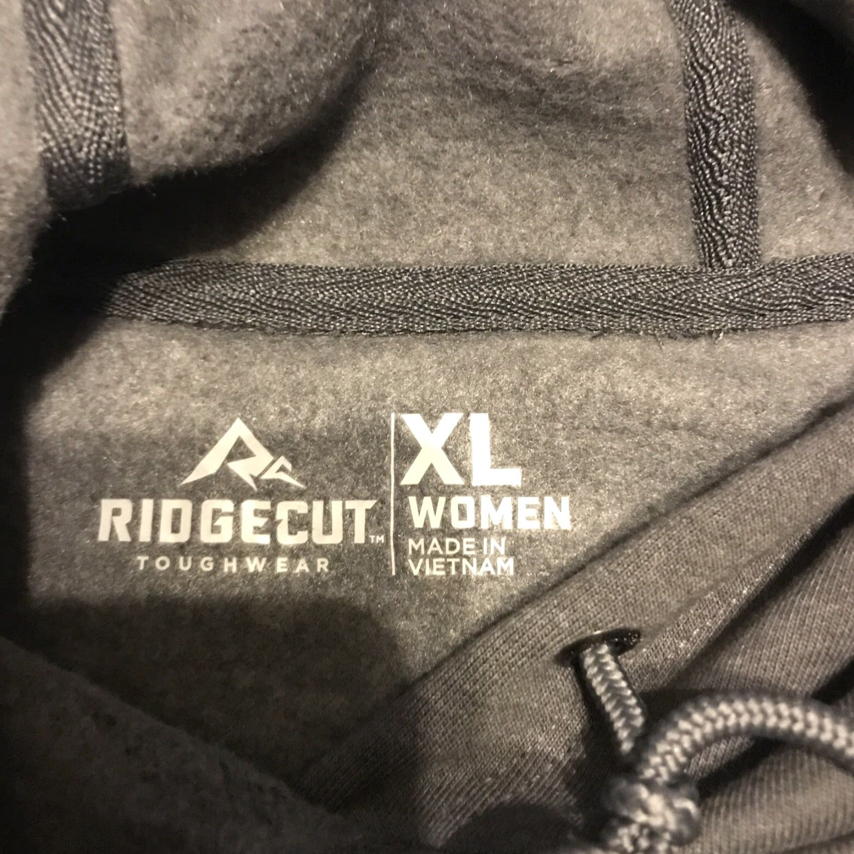 Vintage Grays Ridgecut Toughwear Sweatshirt Hoodie Women's XL Gray Heavyweight Workwear Logo Pullover Activewear Regular Women XL Hoodie Logo Outdoor Size XL / US 12-14 / IT 48-50 - 2 Thumbnail
