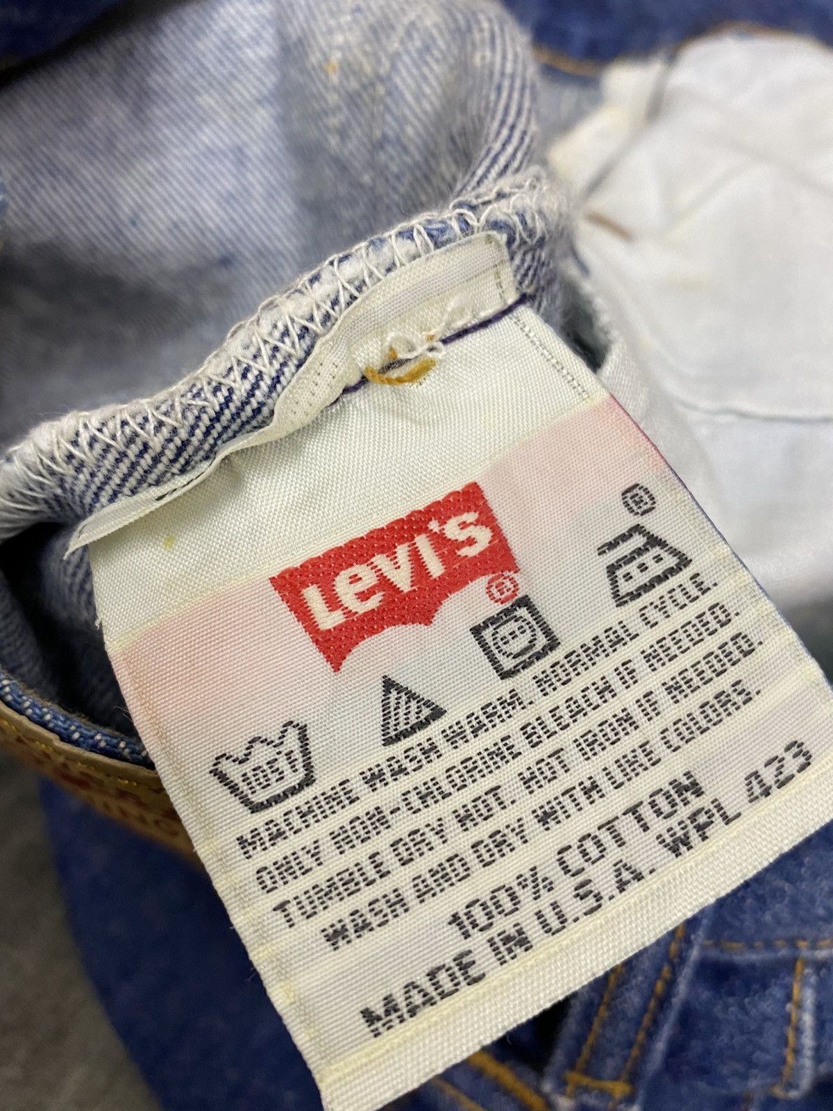 Levi's × Levi's Vintage Clothing × Vintage 💥Binddingoffer💥 rare levis 501 raw denim Size US 29 - 6 Thumbnail