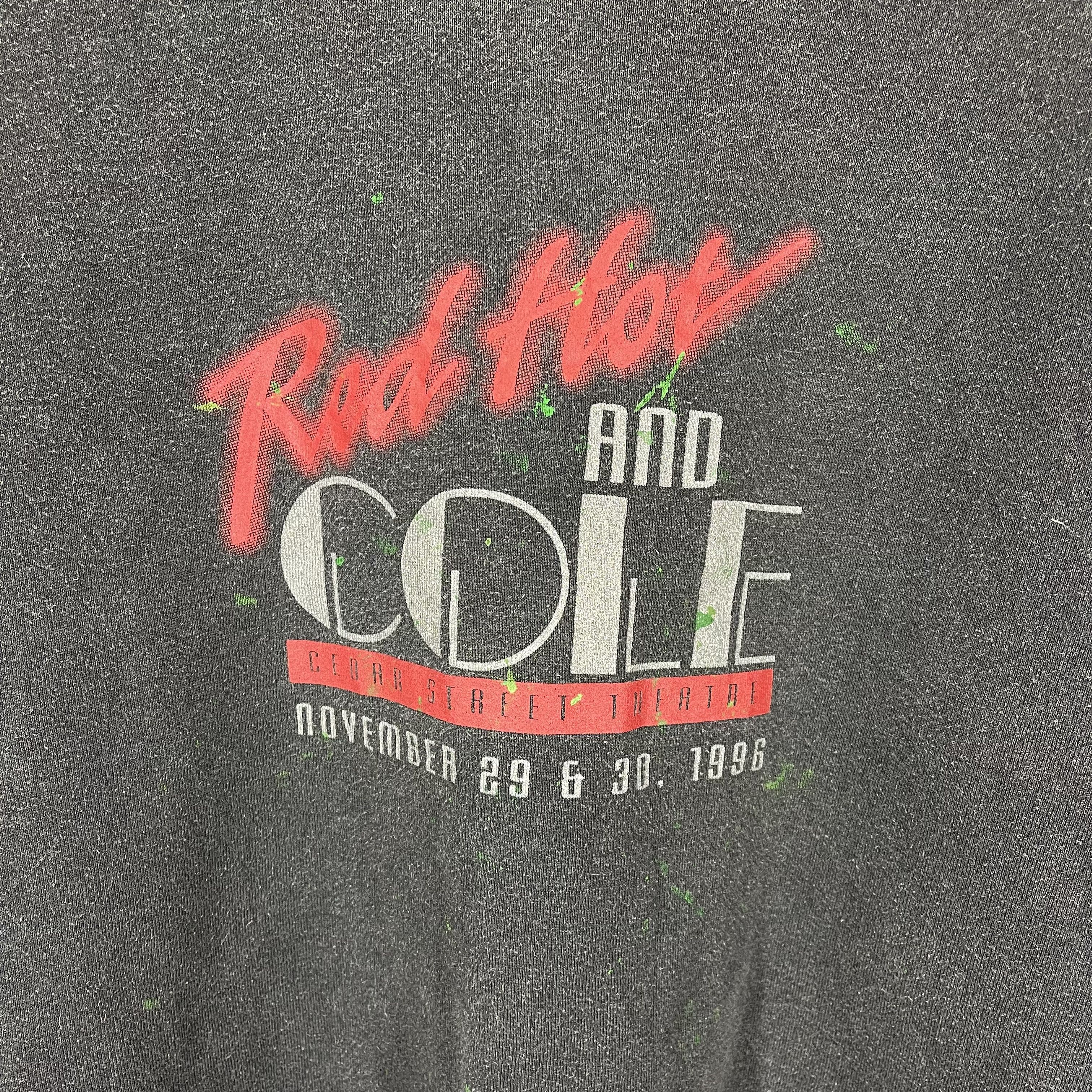 Hanes 1996 Vintage THEATER RED HOT AND COLE Sweatshirt #1240/AQ Size US L / EU 52-54 / 3 - 2 Thumbnail
