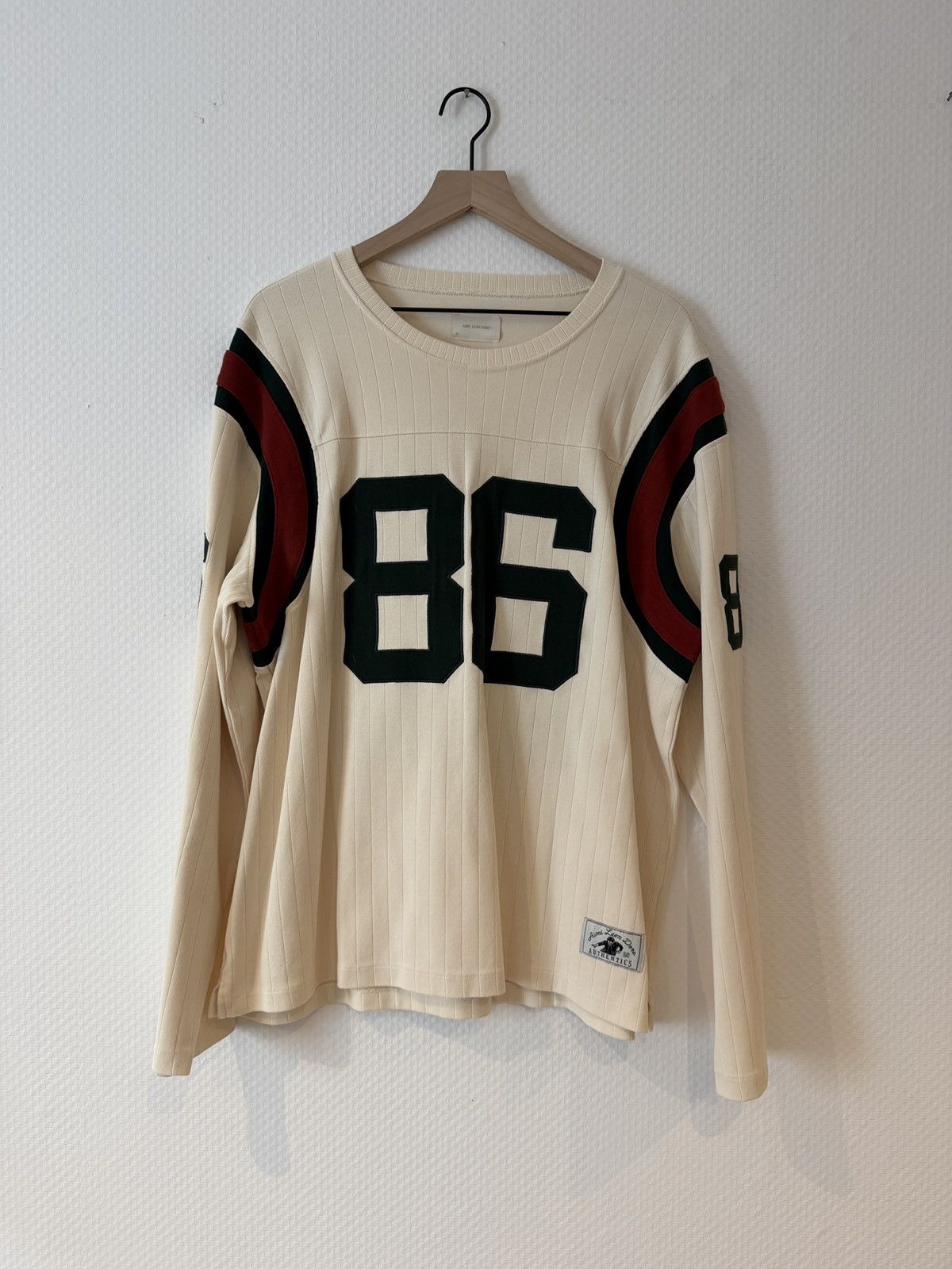 Aime Leon Dore Ribbed Football Jersey Size US XL / EU 56 / 4 - 1 Thumbnail