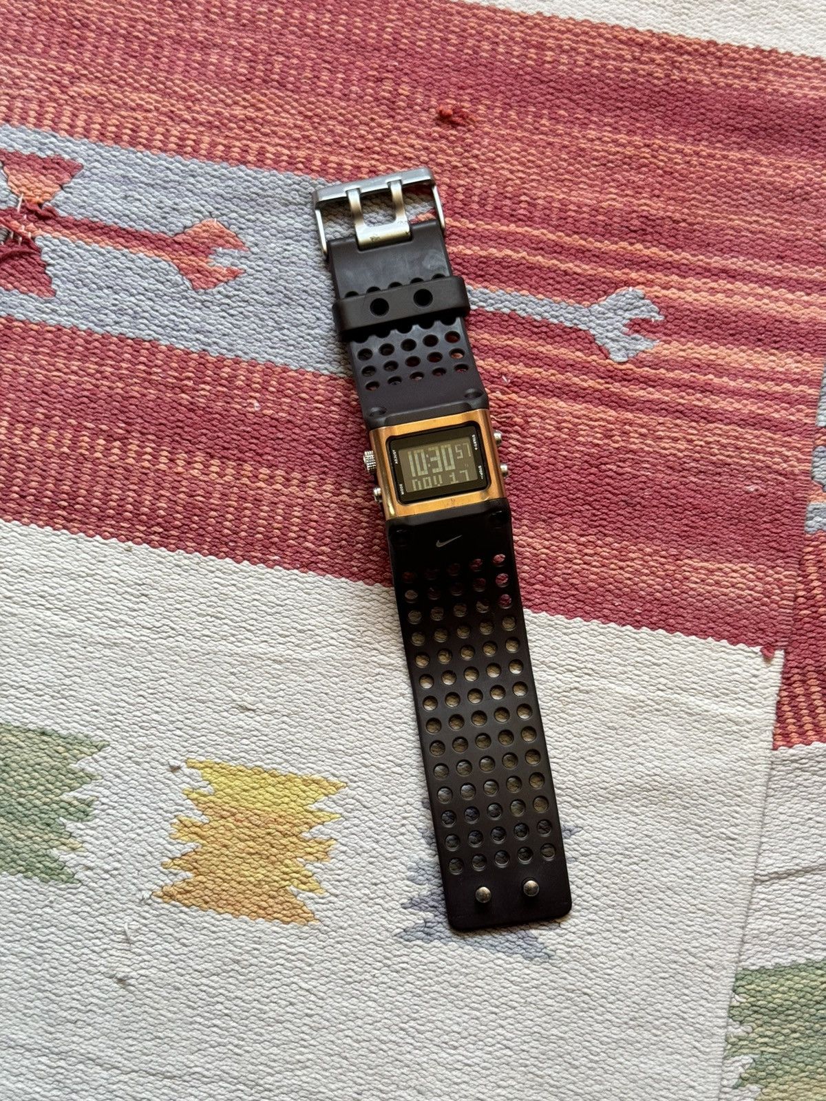 Vintage Vintage 00’s Nike Sledge Hammer WC0040 y2k Watch Size ONE SIZE - 8 Thumbnail