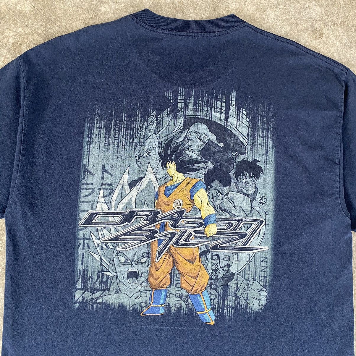 Anime Vintage 2000s Dragon Ball Z Goku Vegeta Anime Tee Size US XL / EU 56 / 4 - 3 Thumbnail
