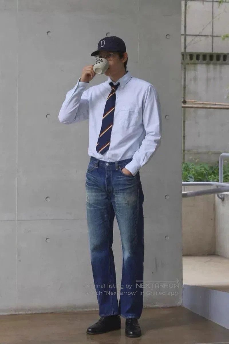 Full Count & Co. Full Count Original Straight Denim Jeans. Size US 32 / EU 48 - 7 Thumbnail