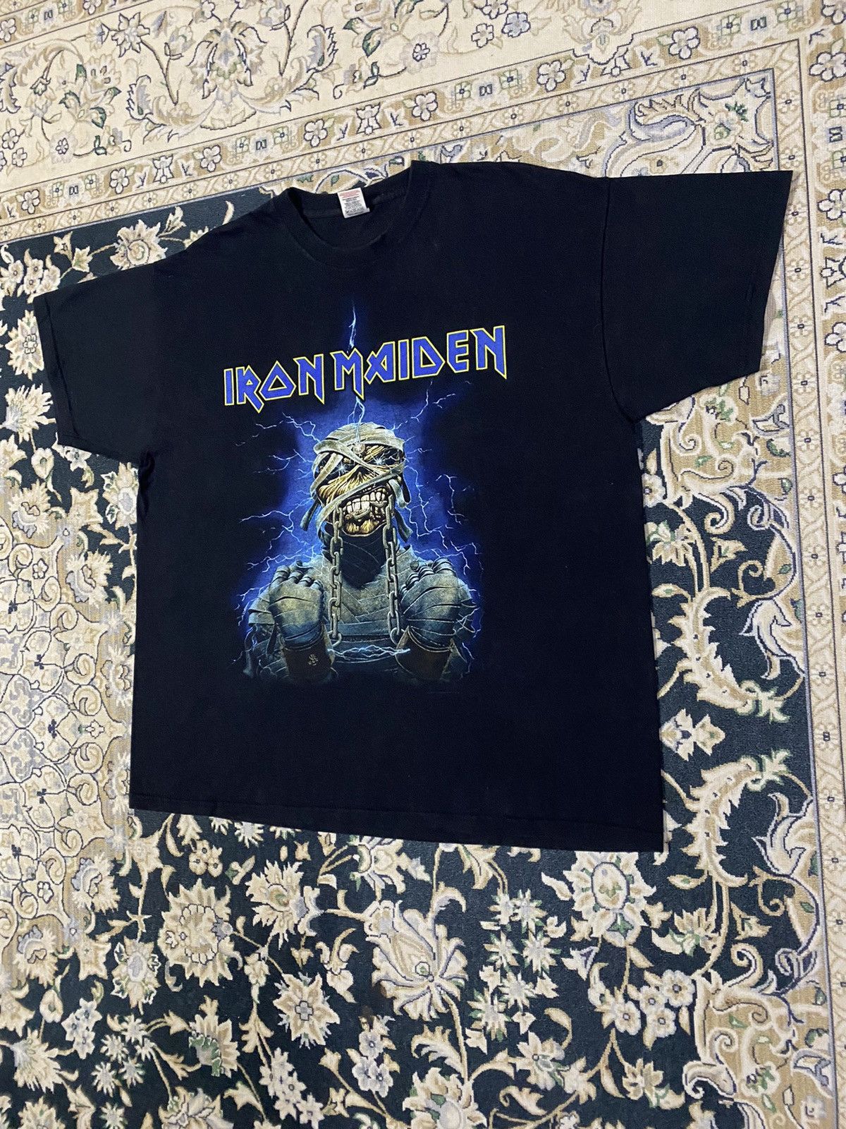 Iron Maiden Vintage Iron Maiden Band Tees Size US XXL / EU 58 / 5 - 2 Thumbnail