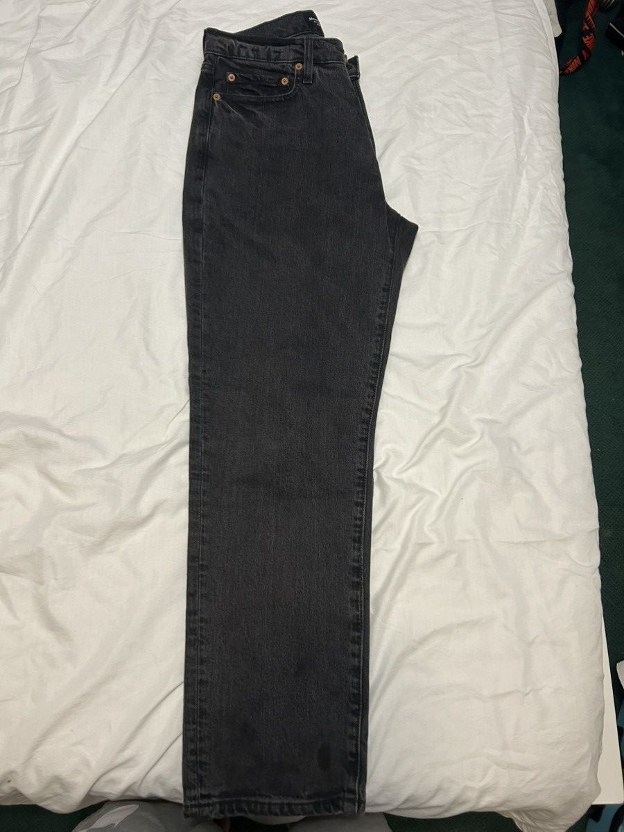 Abercrombie & Fitch Abercrombie & Fitch Black Athletic Loose Jeans Size US 30 / EU 46 - 1 Thumbnail