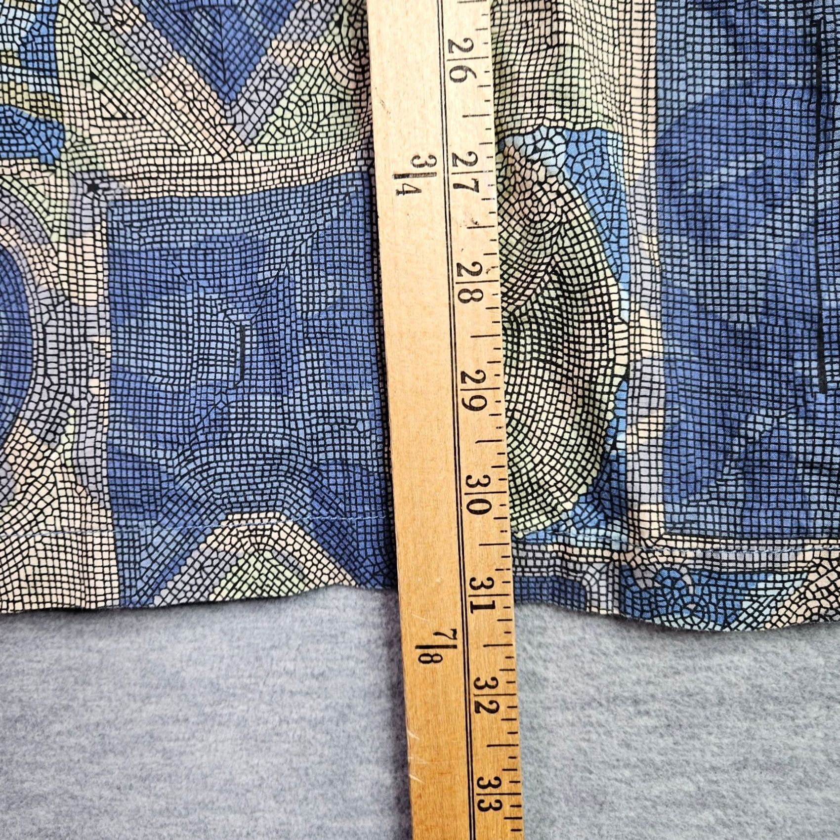 Tori Richard Tori Richard Button-Up Hawaiian Short Sleeve Shirt L Blue Floral Cotton Lawn Mens Regular Size L Size US L / EU 52-54 / 3 - 4 Thumbnail
