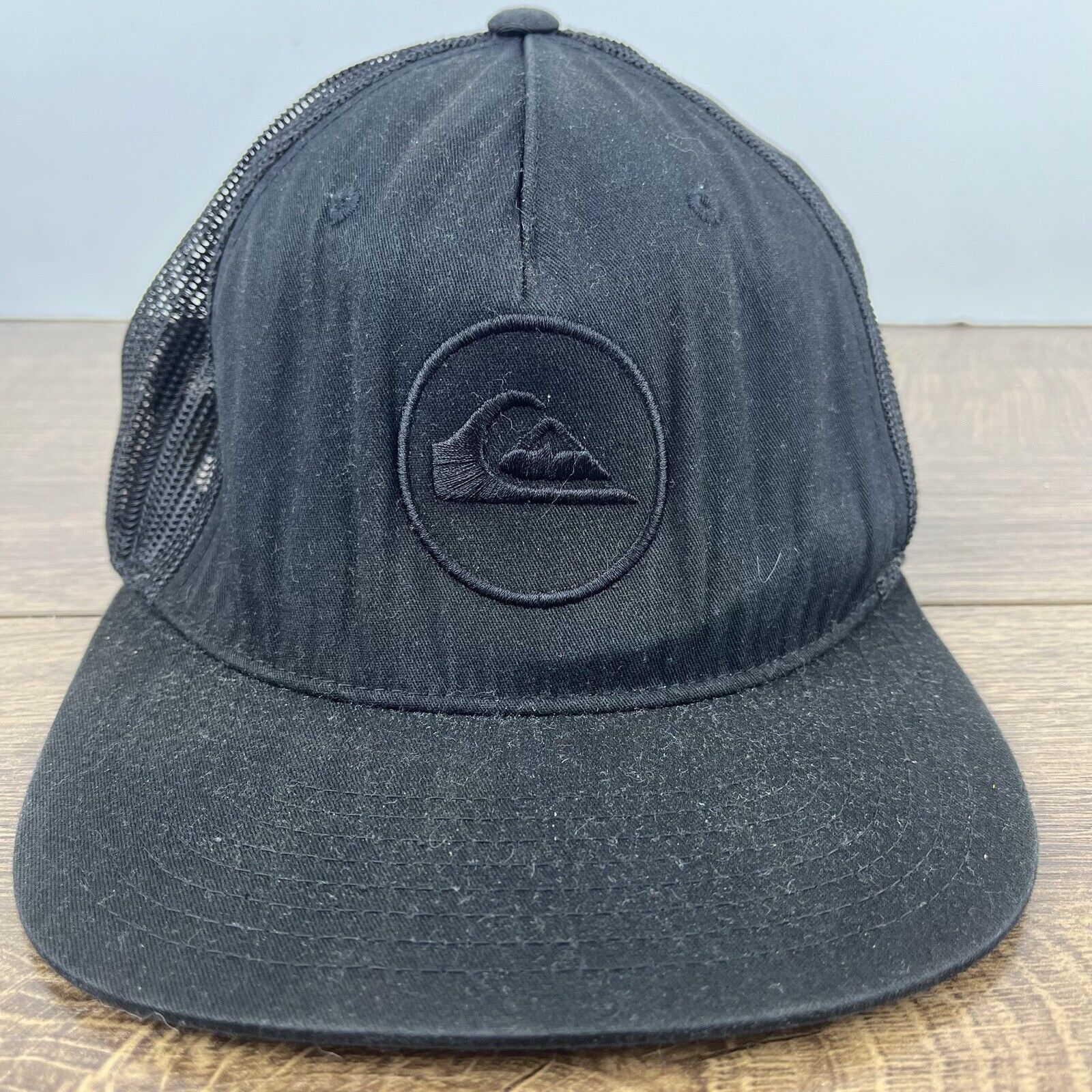 Other Quicksilver Hat Quick Silver Snapback Hat Black Hat Adjustab Size ONE SIZE - 3 Thumbnail