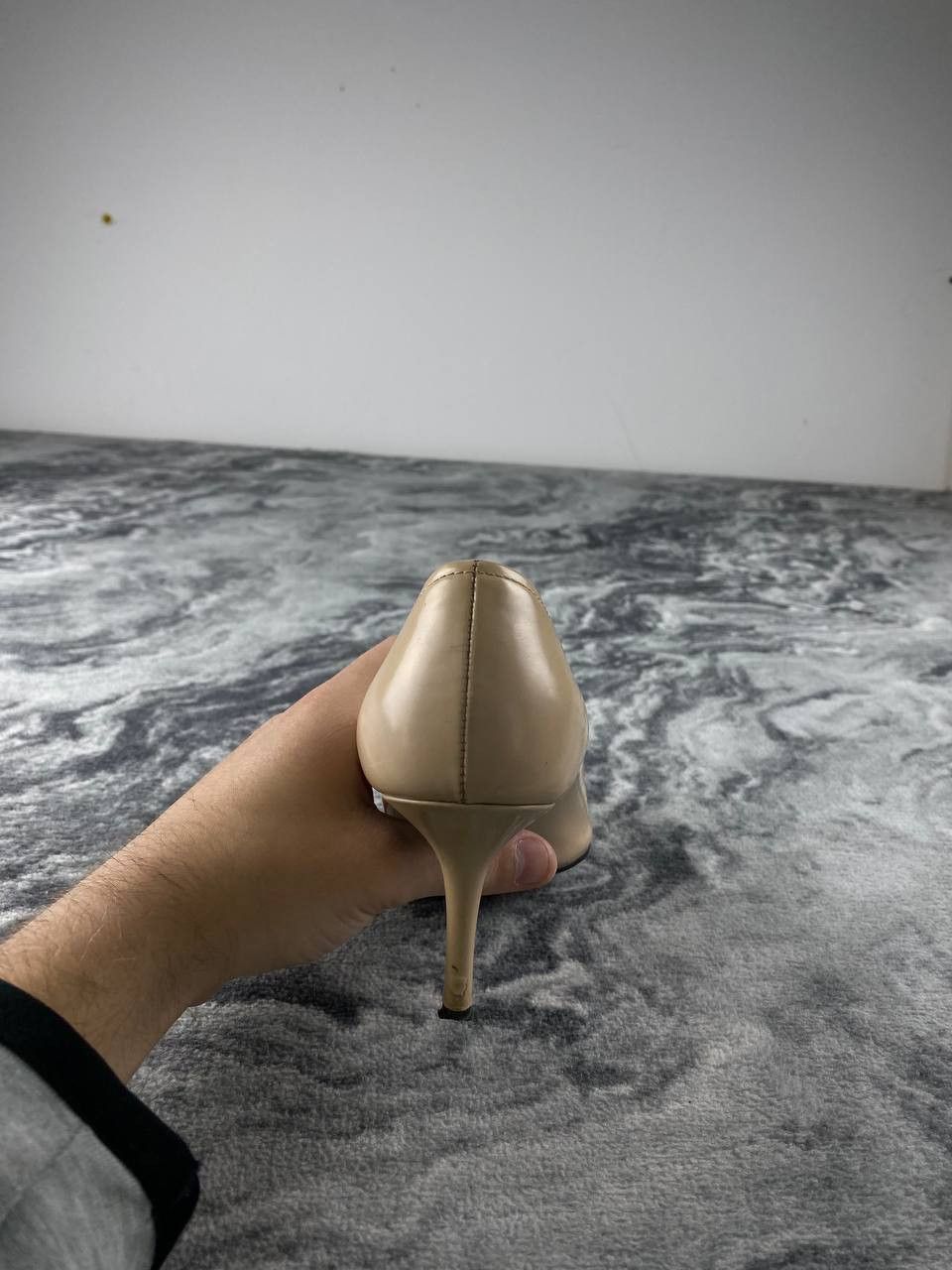 Prada Prada Leather Heels Women Size 36 Beige Size US 6 / IT 36 - 13 Thumbnail