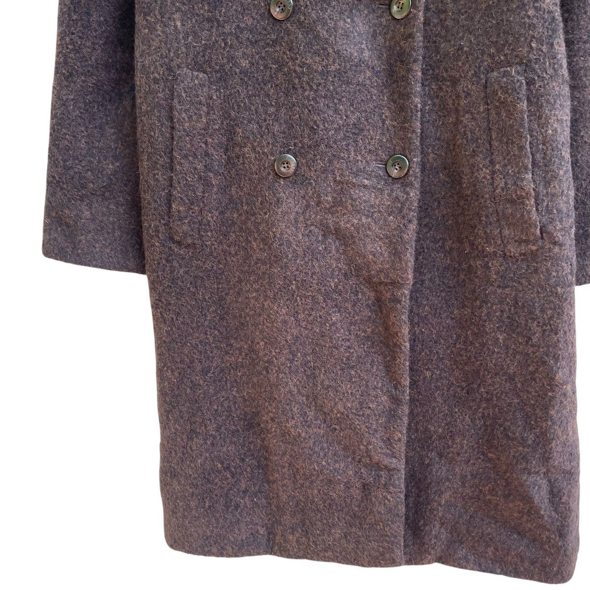 Burberry Burberrys Wool Double Collar Long Coat Belted Jacket Size M / US 6-8 / IT 42-44 - 4 Thumbnail