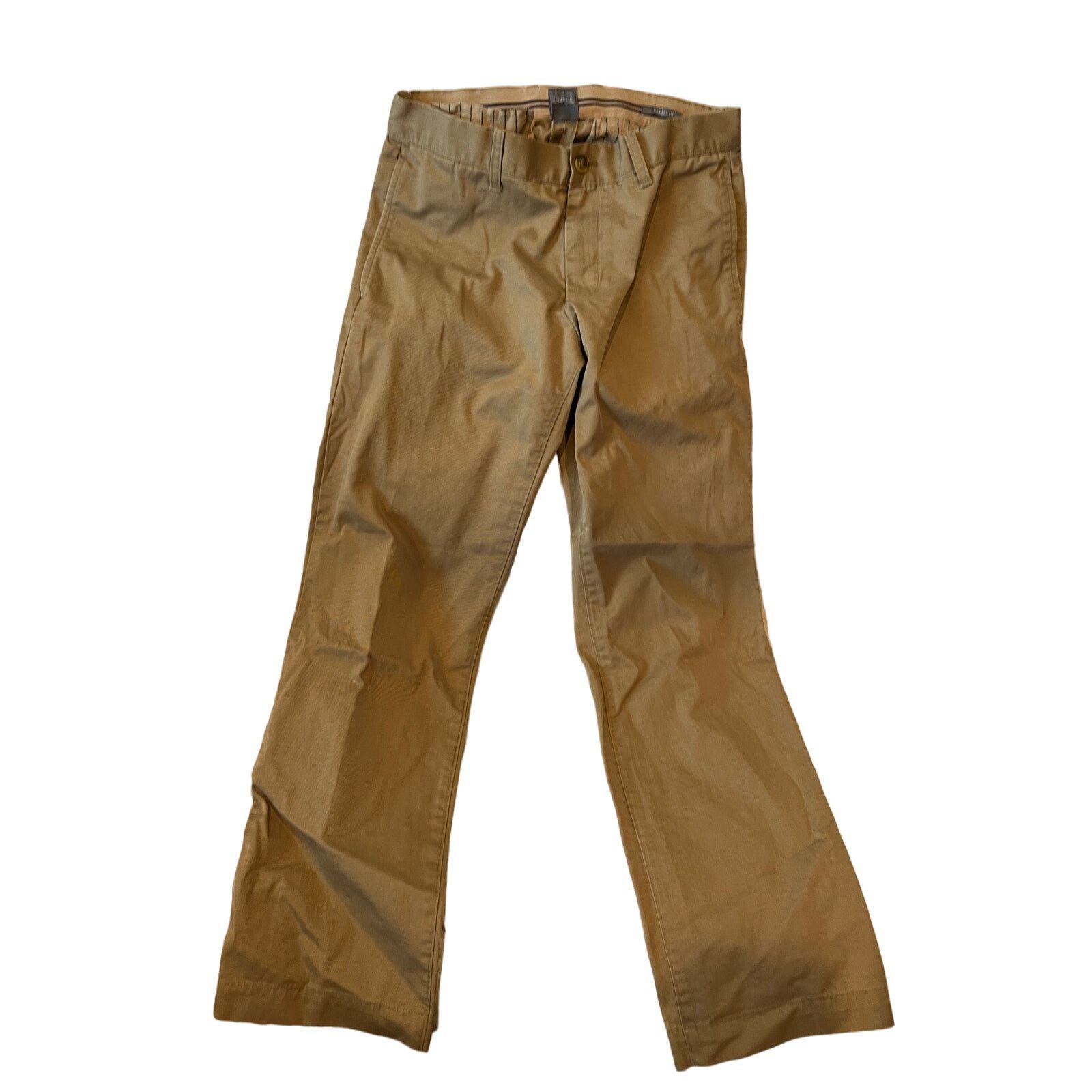 Gap Gap Tan Flat Front Classic Chinos/Khakis Mens 30x30 Size US 30 / EU 46 - 1 Thumbnail