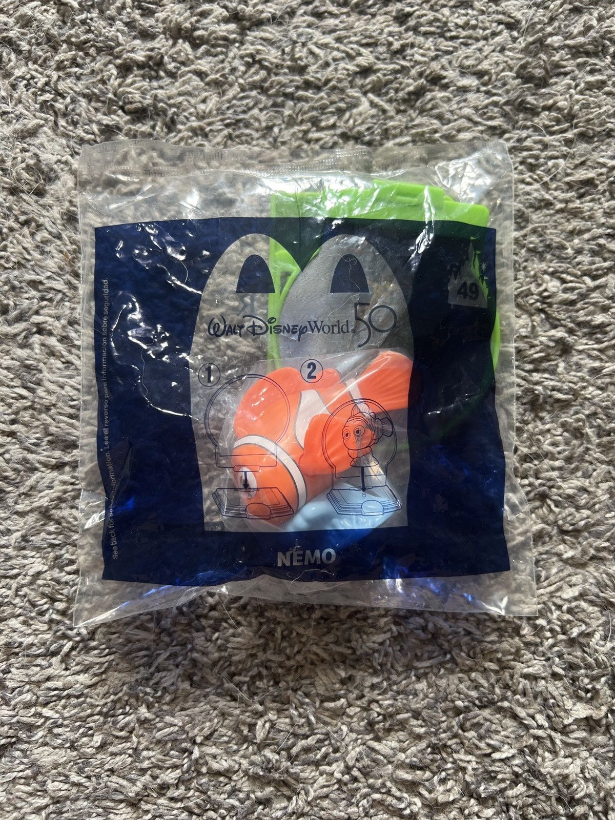 Disney × Hypebeast 2021 McDonald’s Disney Pixar Walt Disney World 50 Nemo Size ONE SIZE - 1 Thumbnail