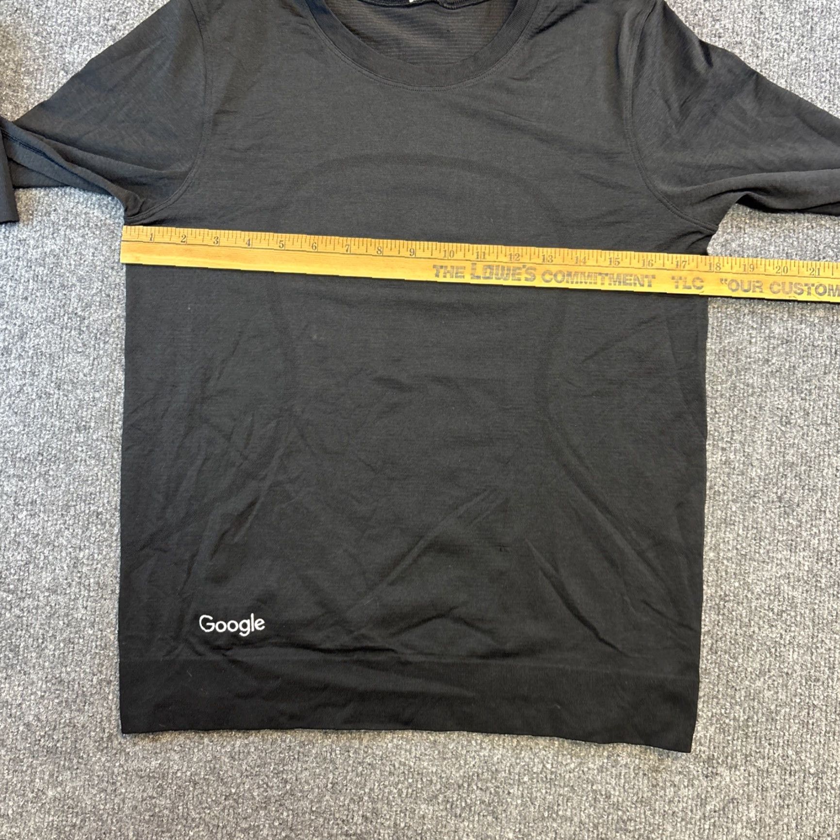 Lululemon Lululemon Thermal Stretch Shirt Mens Black Long Sleeve Crew Neck Athletic EUC T-Shirt Stretch M Regular Size US M / EU 48-50 / 2 - 4 Thumbnail