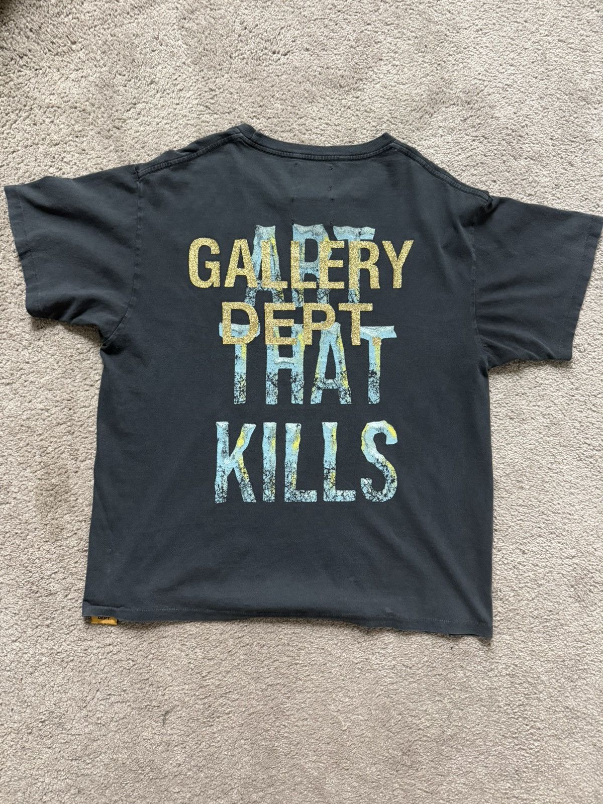 Gallery Dept. Gallery Dept Broken Art That Kills Tee Medium Size US M / EU 48-50 / 2 - 1 Thumbnail