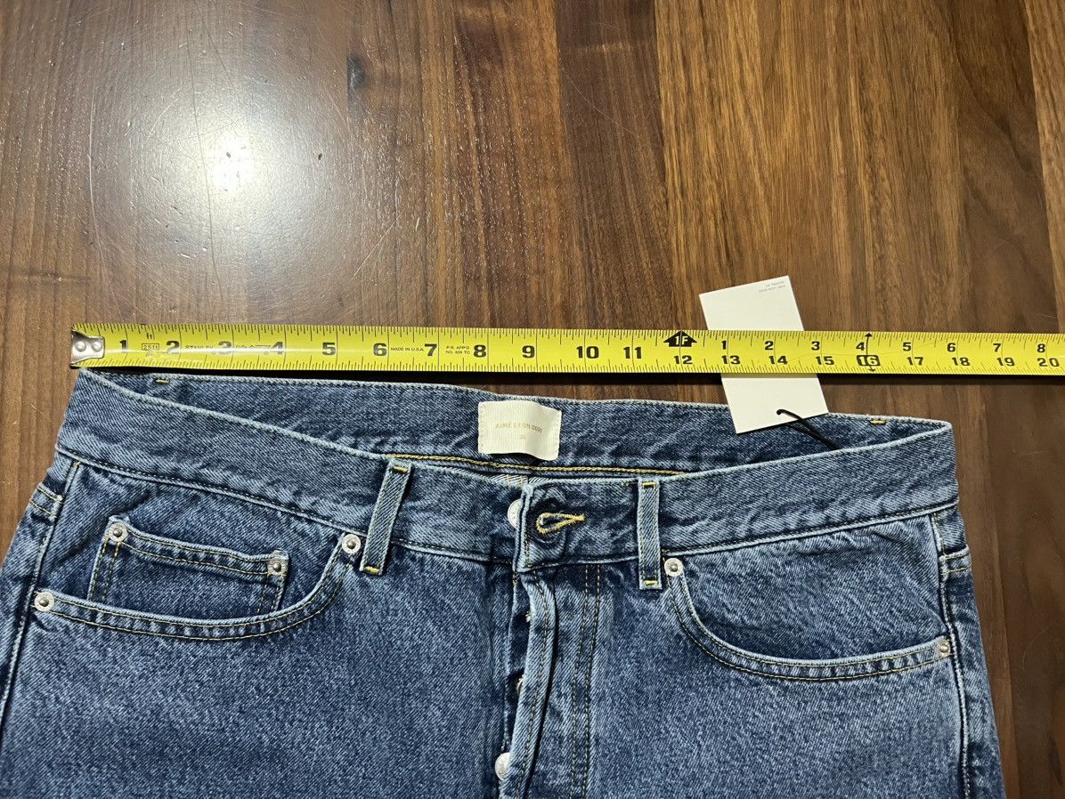 Aime Leon Dore Aime Leon Dore ALD Straight Fit Denim 5-Pocket Blue Jeans 34 Size US 34 / EU 50 - 7 Thumbnail