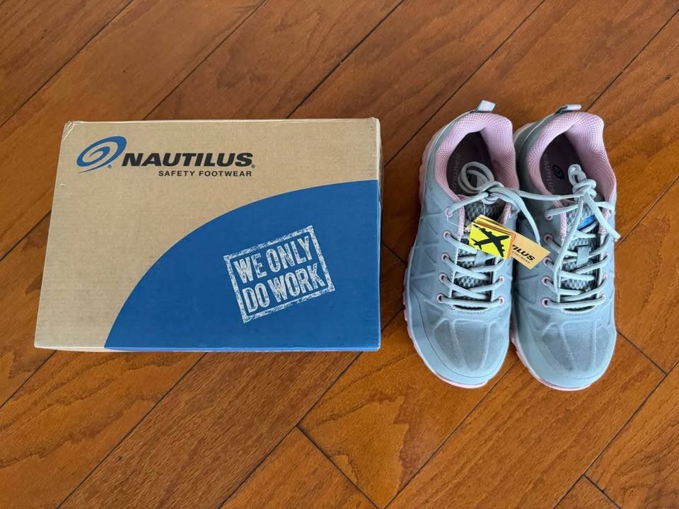 Other Nautilus women's Safety Footwear Spark CT Grey N1072 Size US 8.5 / IT 38.5 - 9 Thumbnail