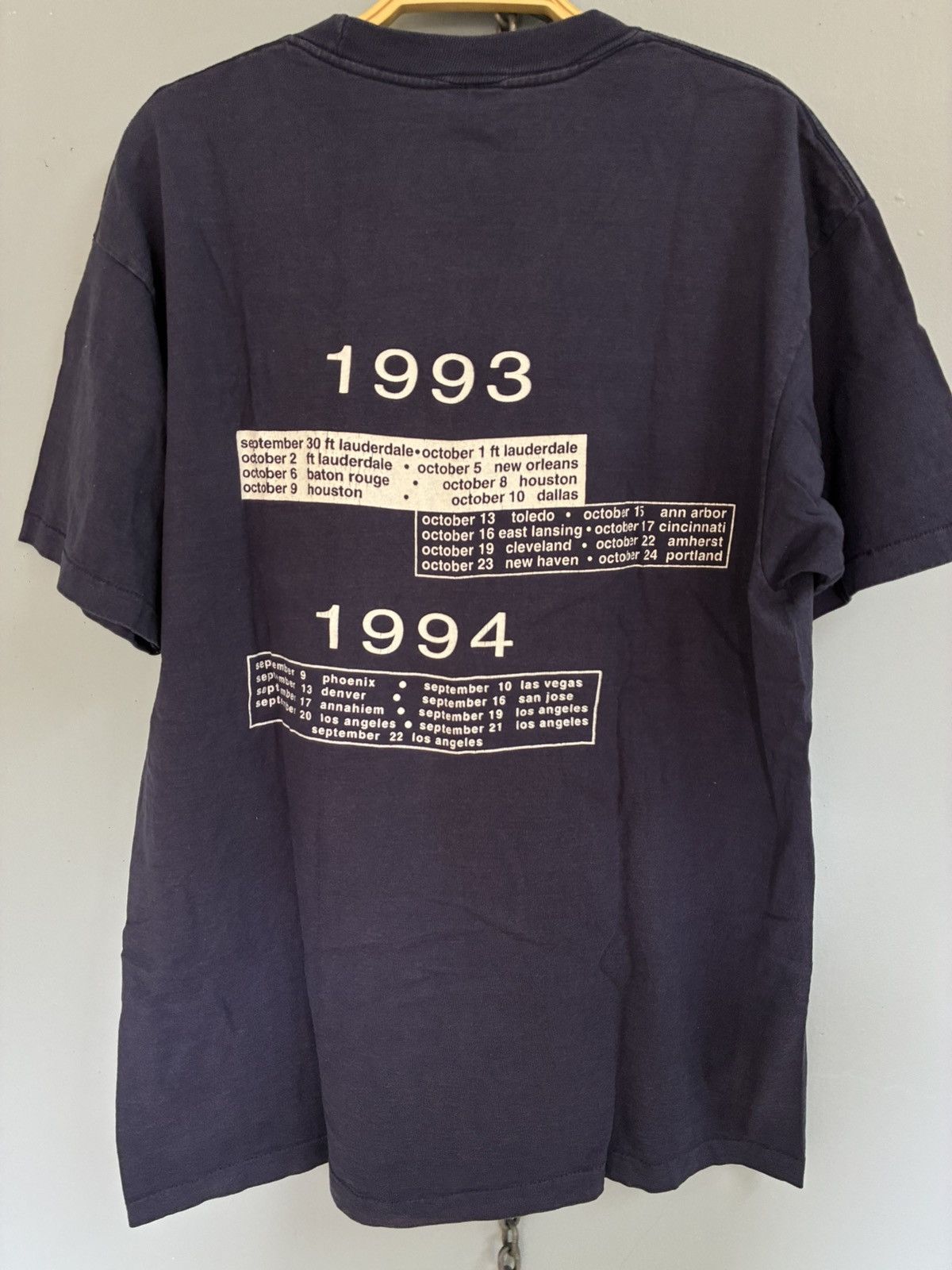 Band Tees Vintage 90s Elton John and Ray Cooper tour t shirt Size US XL / EU 56 / 4 - 4 Thumbnail