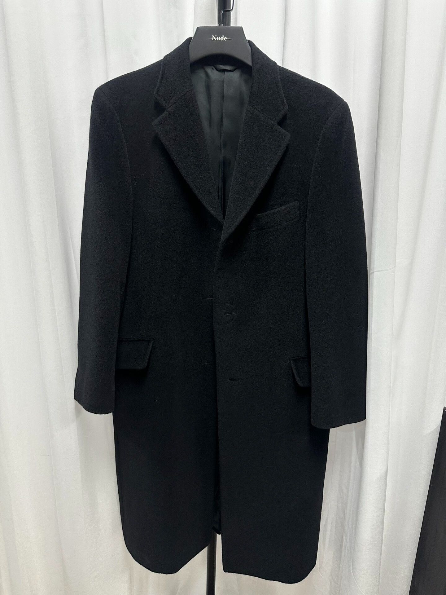 Soft Blend Wool Overcoat for Fall