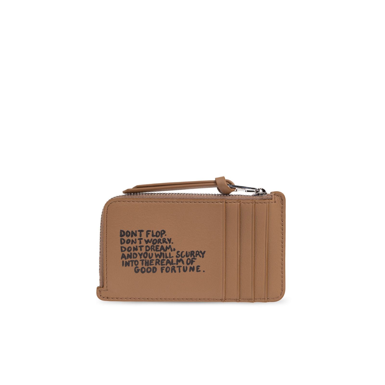 Loewe LOEWE Mocha Leather Card Holder New & Authentic Size ONE SIZE - 3 Thumbnail
