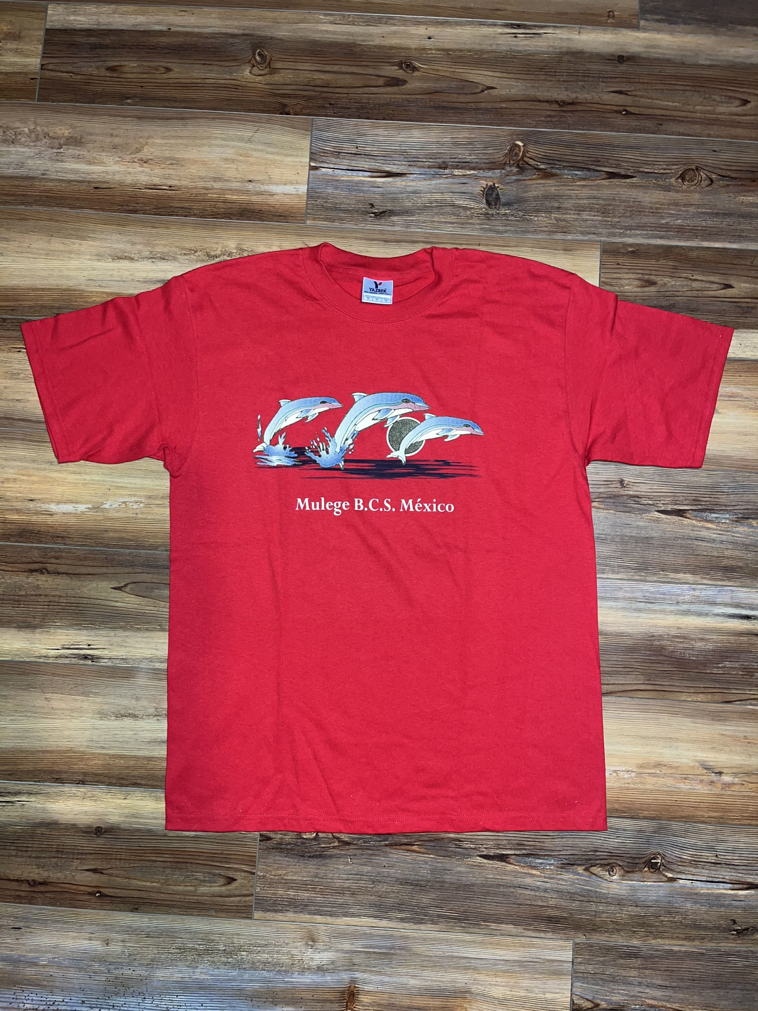 Mexicana × Vacation × Vintage Mulege Baja California Sur, Mexico Dolphin Shirt Size US L / EU 52-54 / 3 - 1 Thumbnail